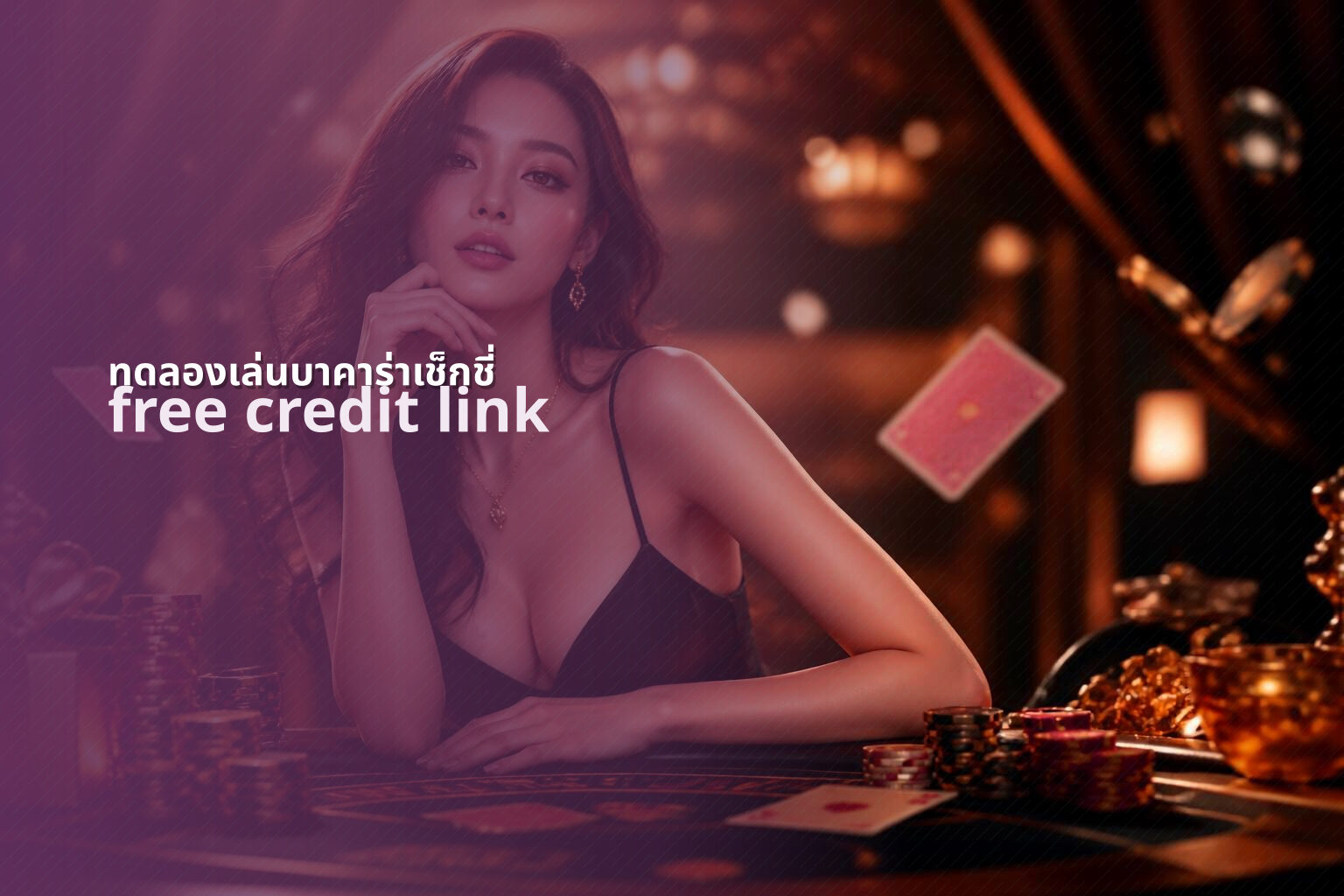 ทดลองเล่นบาคาร่าเช็กชี่ free credit link