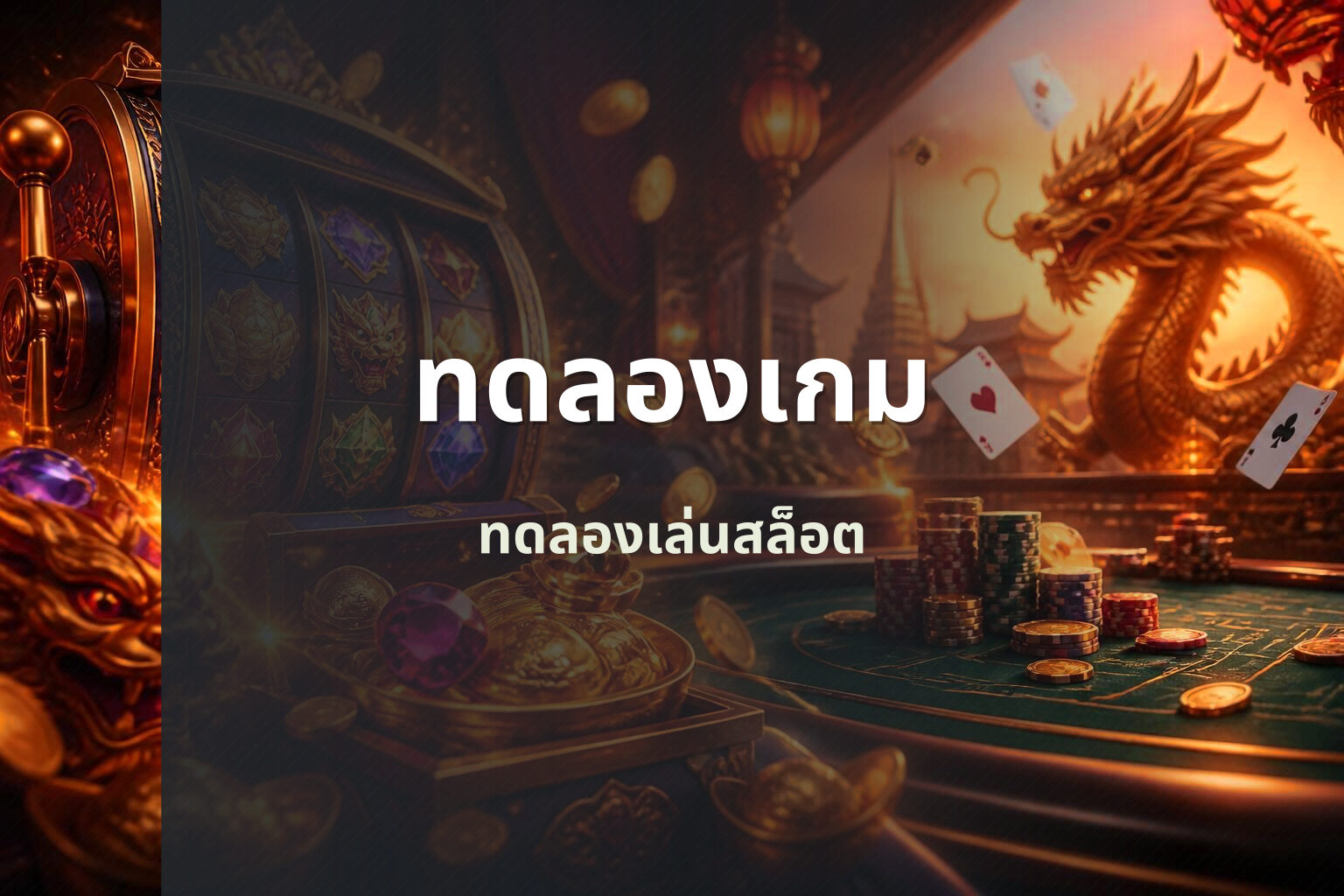 ทดลองเกม ทดลองเล่นสล็อต