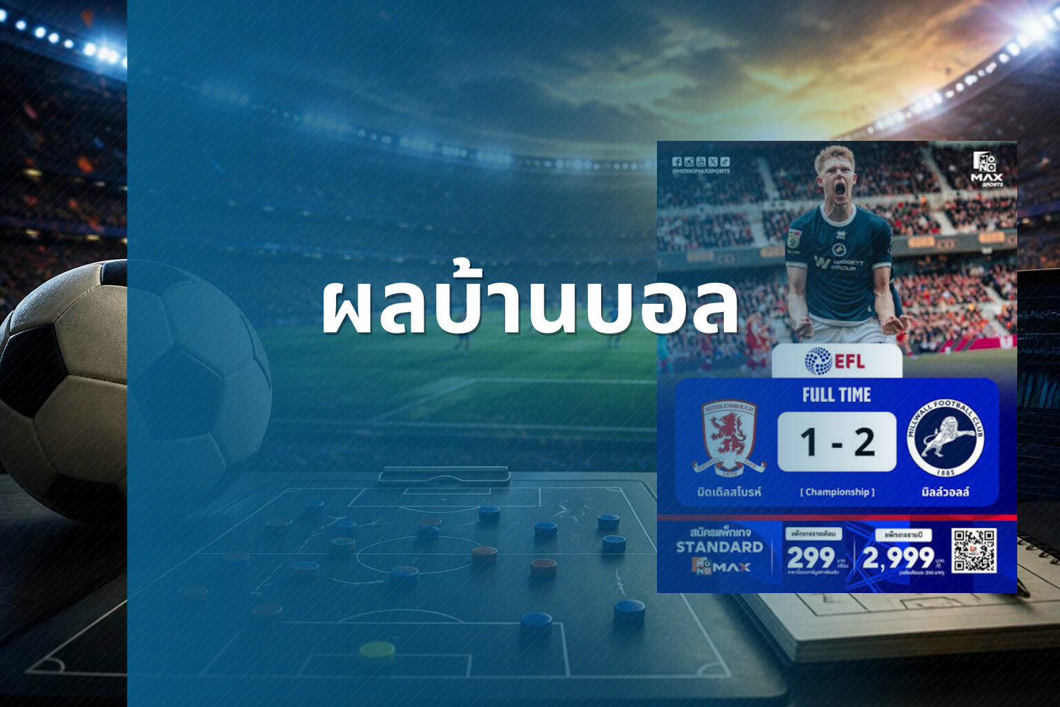 ผลบ้านบอล - sports results