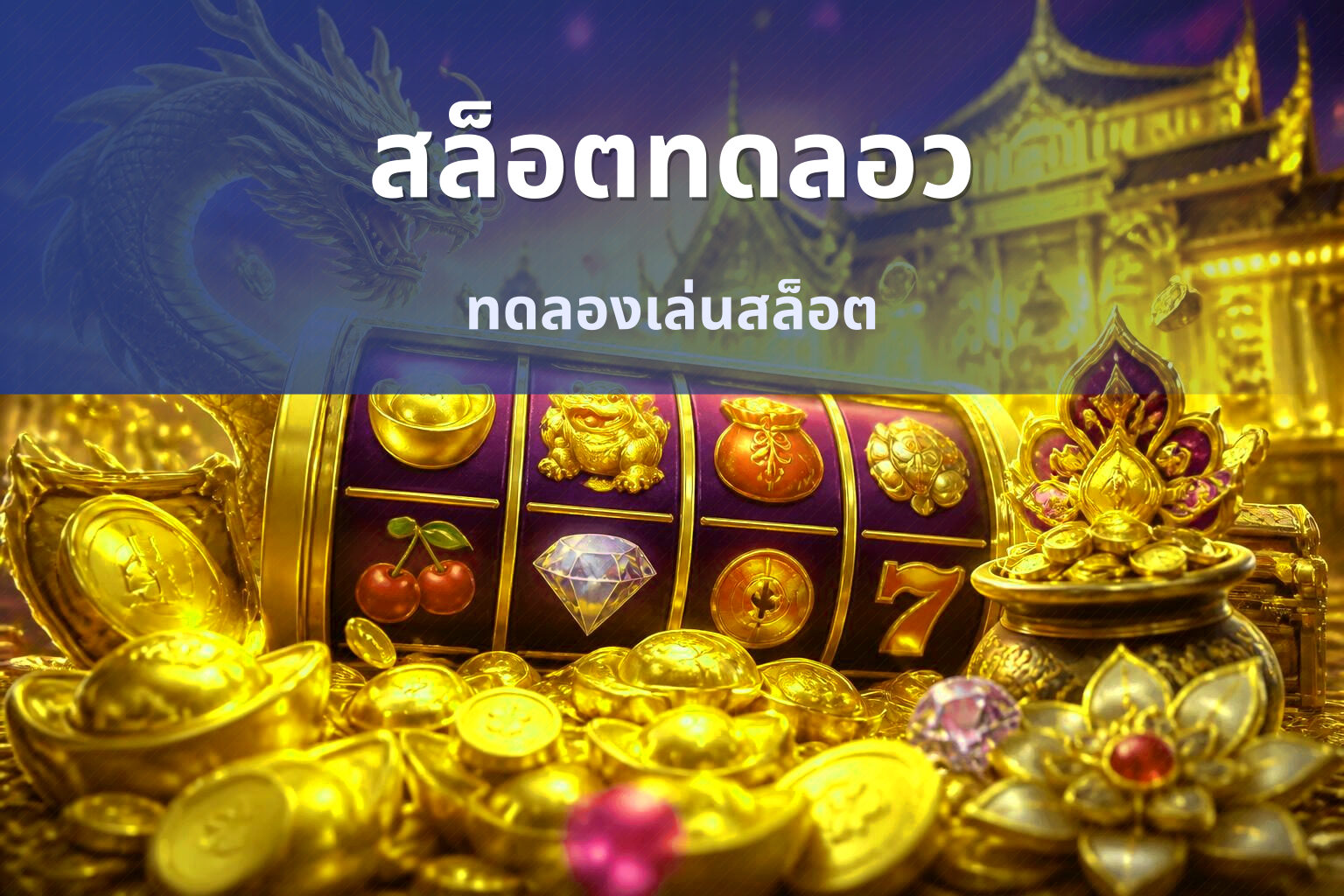 สล็อตทดลอว ทดลองเล่นสล็อต