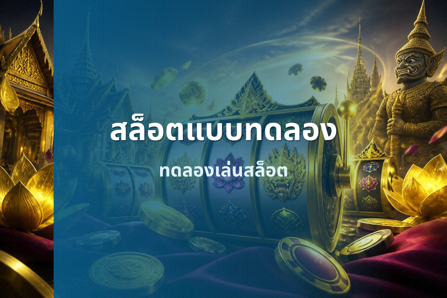 สล็อตแบบทดลอง ทดลองเล่นสล็อต