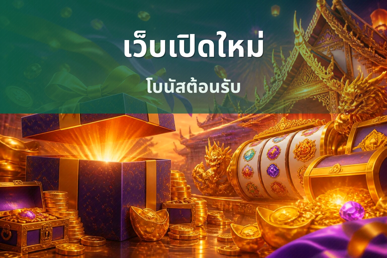 เว็บเปิดใหม่ โบนัสต้อนรับ
