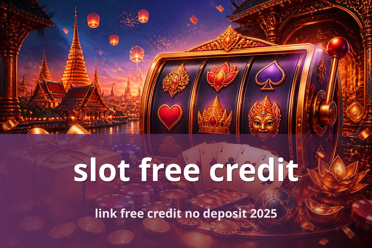 slot free credit - online gaming promotions