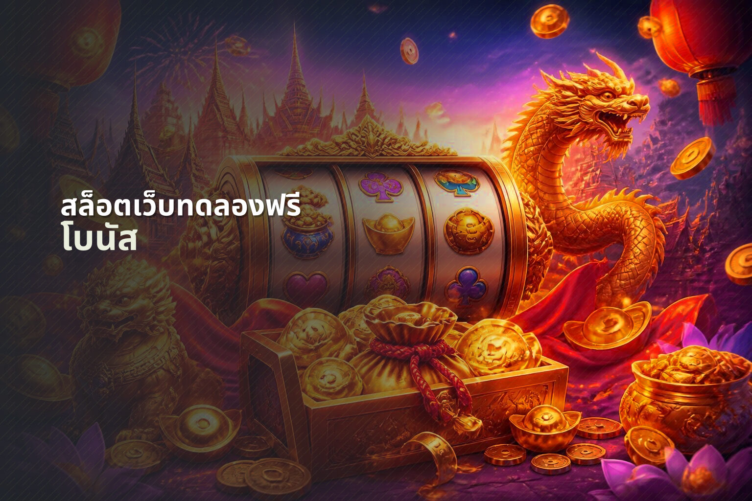 สล็อตเว็บทดลองฟรี โบนัส
