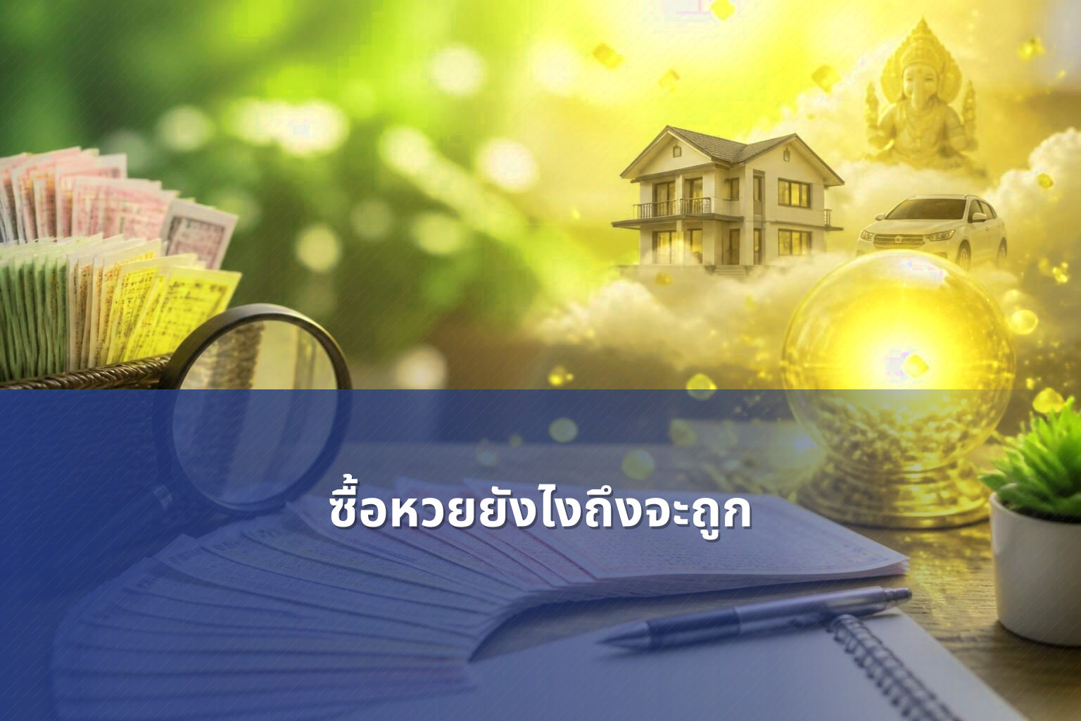 ซื้อหวยยังไงถึงจะถูก - how to win the lottery