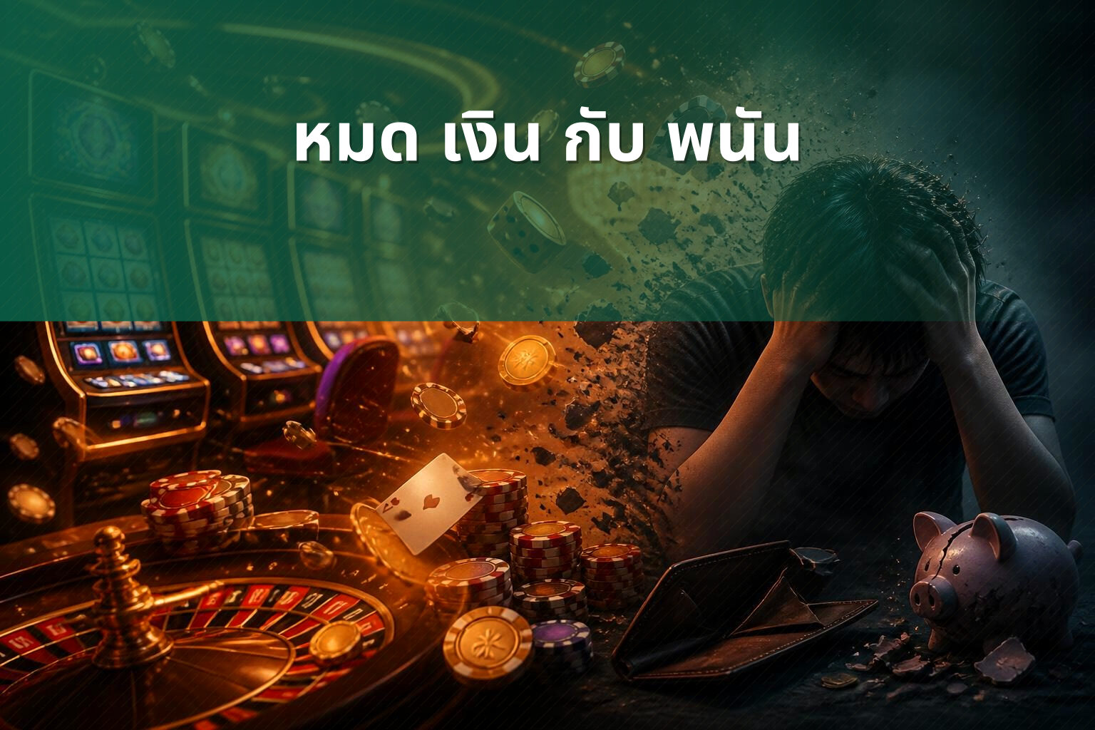 หมด เงิน กับ พนัน - การพนัน