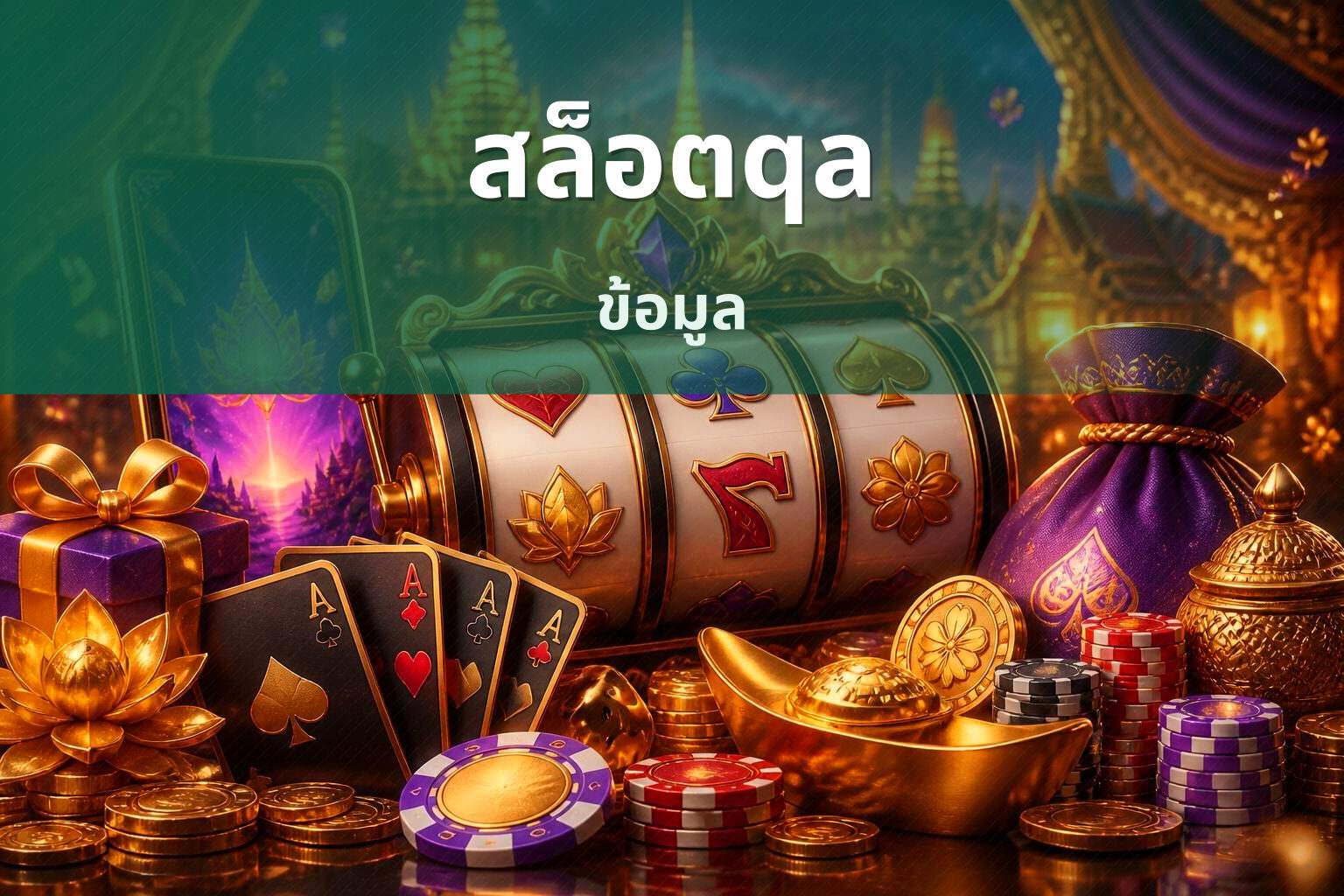 สล็อตqa ข้อมูล