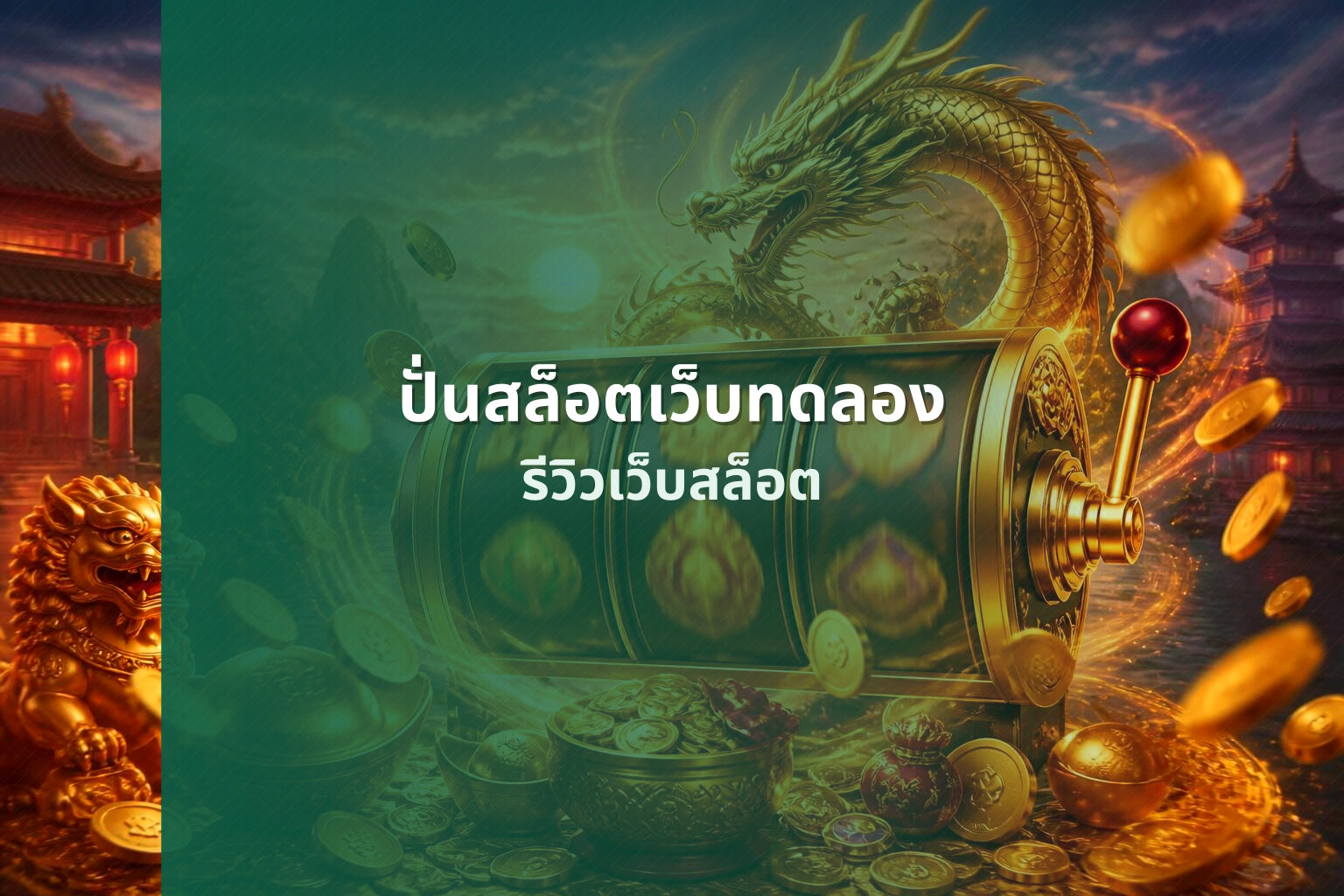 ปั่นสล็อตเว็บทดลอง รีวิวเว็บสล็อต
