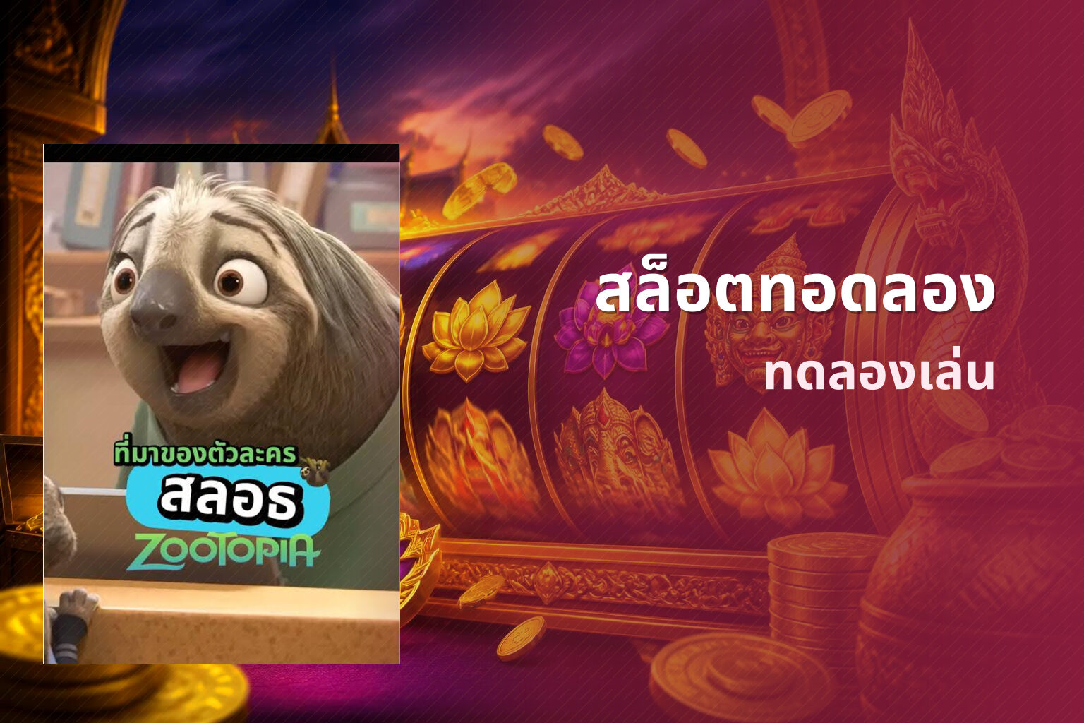 สล็อตทอดลอง ทดลองเล่น