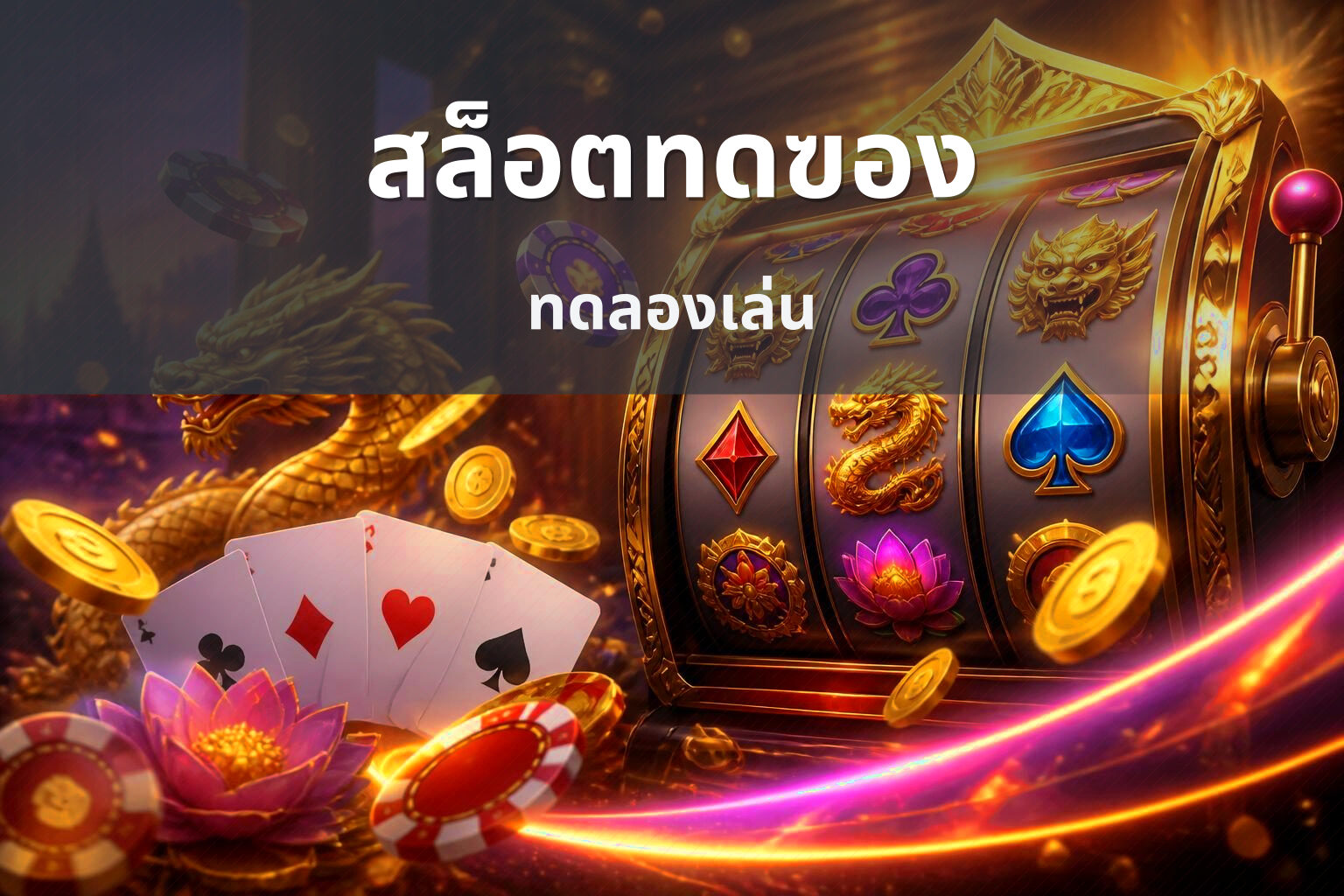 สล็อตทดฃอง ทดลองเล่น