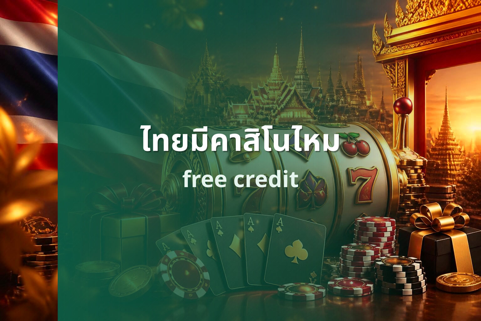 ไทยมีคาสิโนไหม free credit