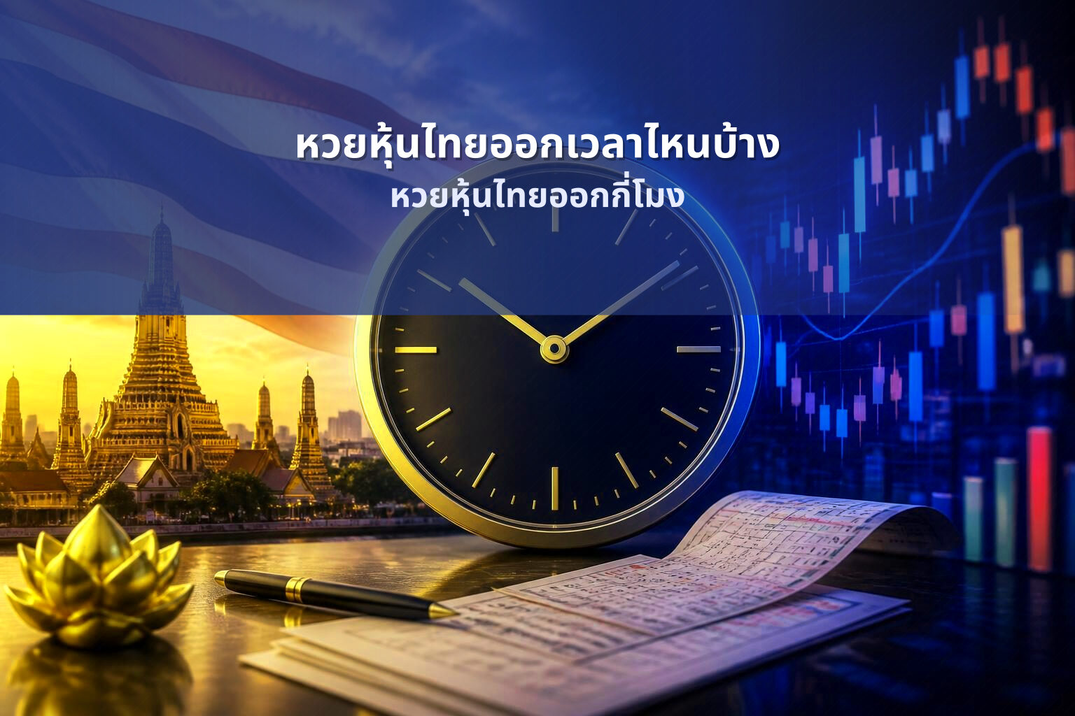 หวยหุ้นไทยออกเวลาไหนบ้าง หวยหุ้นไทยออกกี่โมง