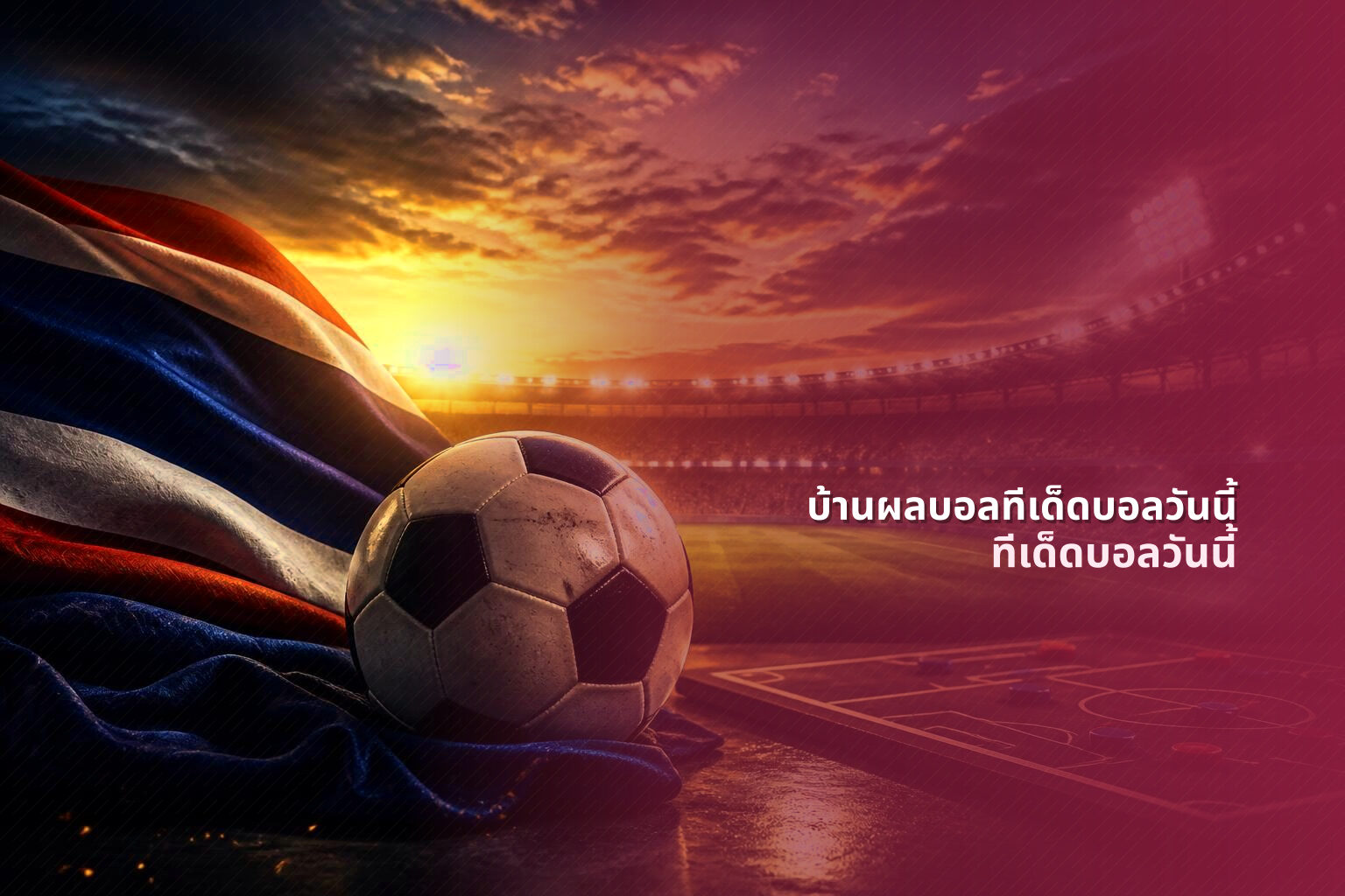 บ้านผลบอลทีเด็ดบอลวันนี้ - football match predictions