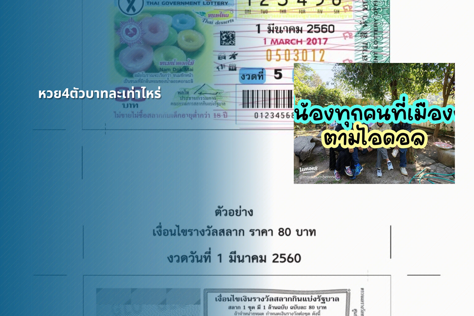หวย4ตัวบาทละเท่าไหร่ - หวยลาว