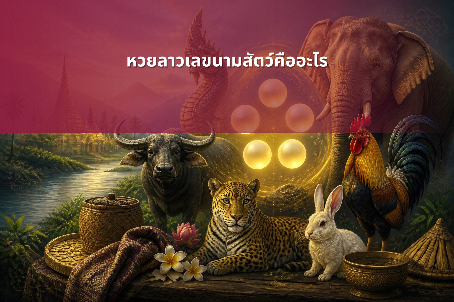 หวยลาวเลขนามสัตว์คืออะไร - lottery number meanings