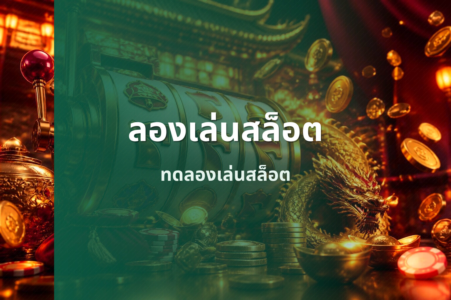 ลองเล่นสล็อต ทดลองเล่นสล็อต