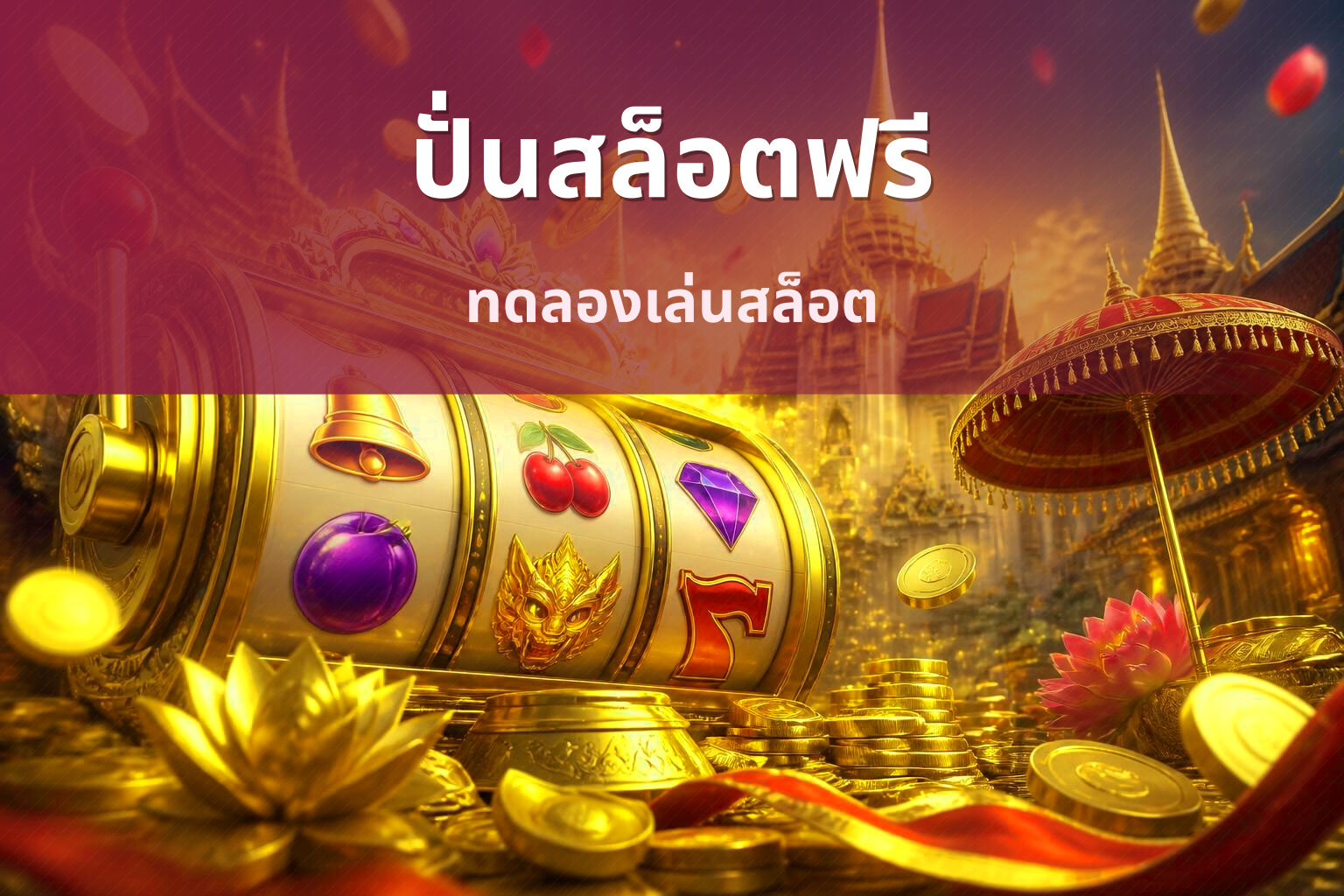 ปั่นสล็อตฟรี ทดลองเล่นสล็อต
