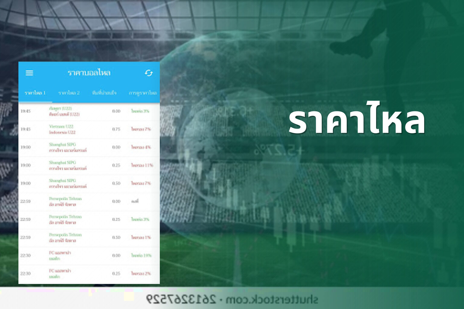 ราคาไหล - sports betting