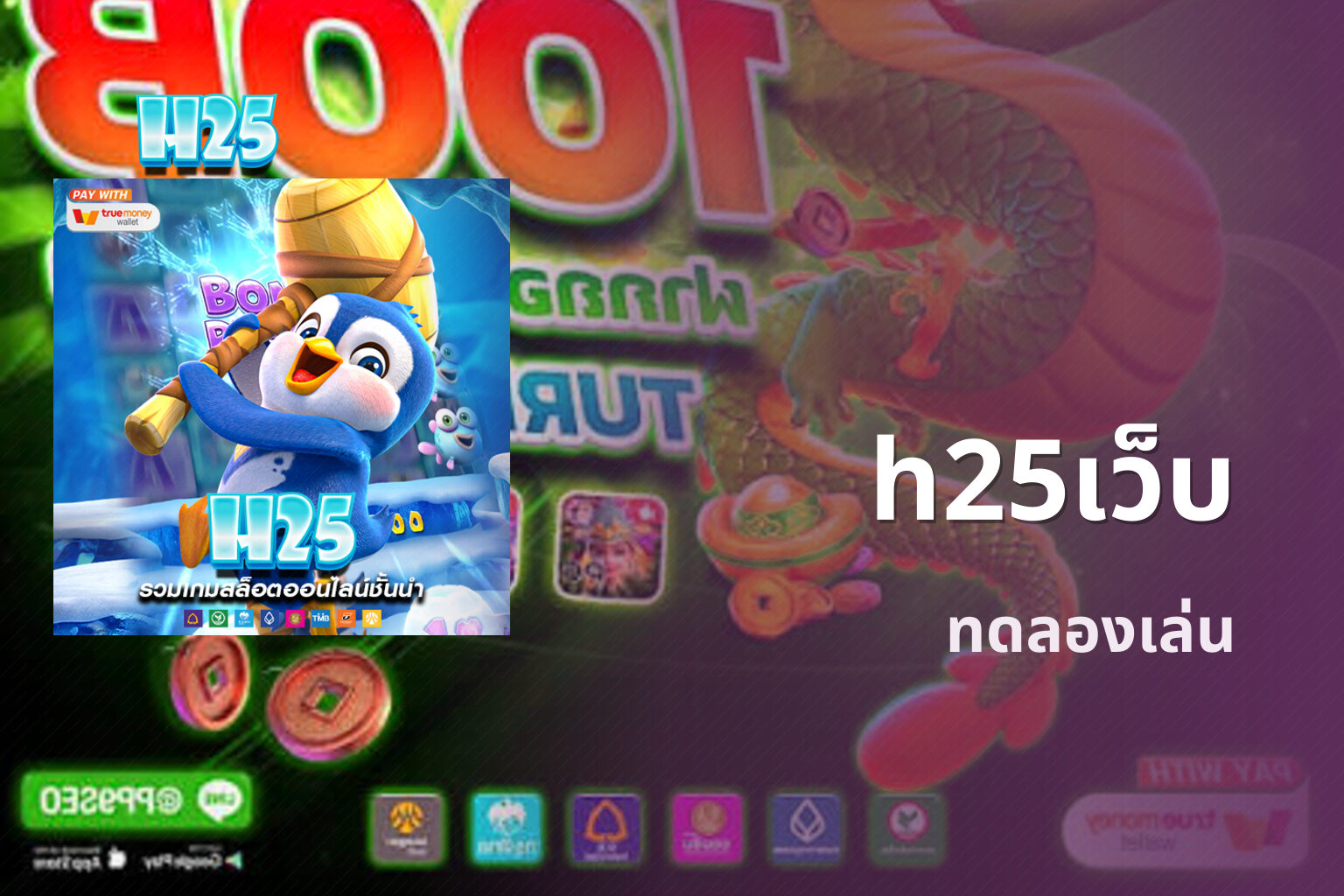 h25เว็บ ทดลองเล่น