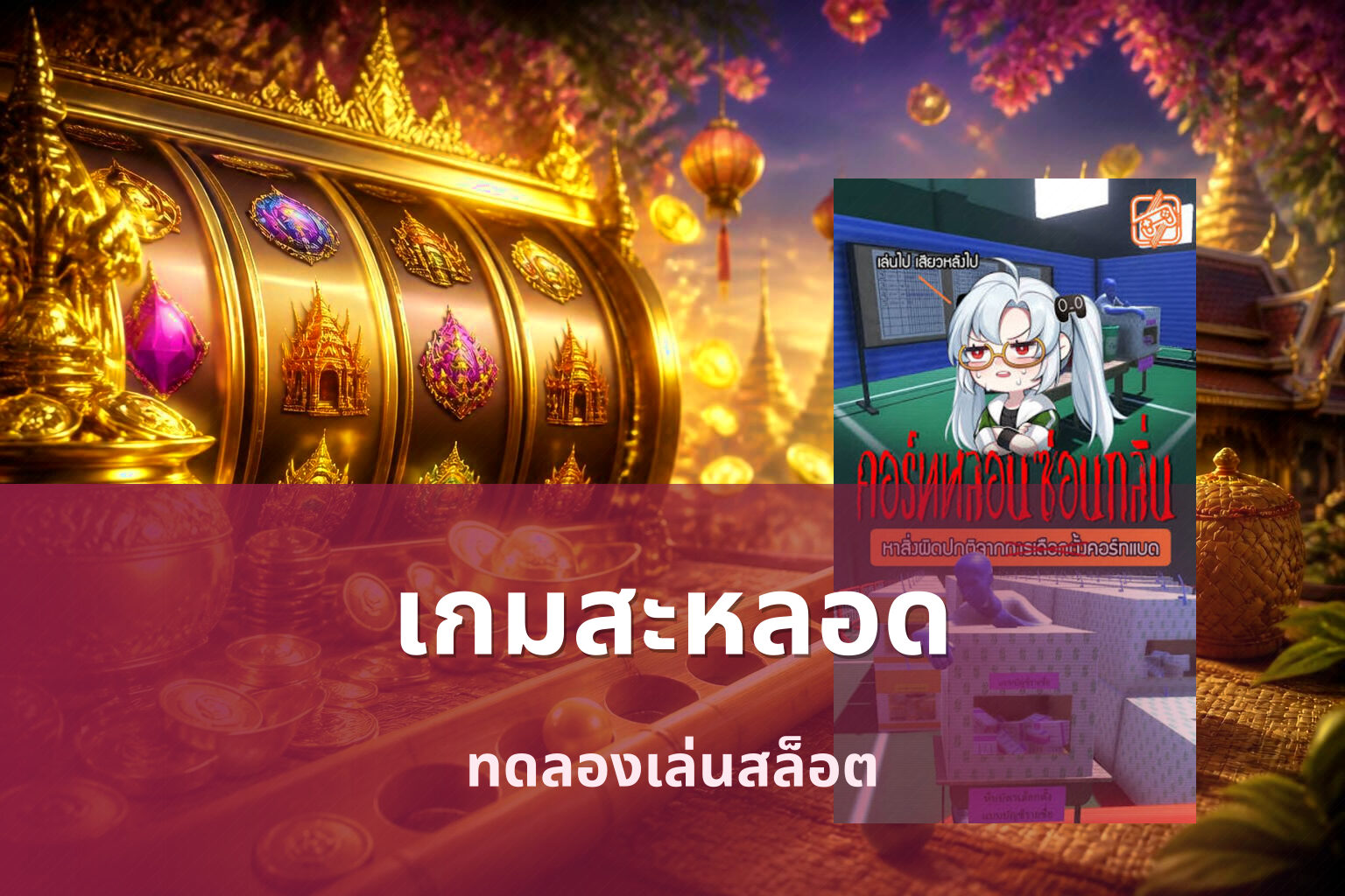 เกมสะหลอด ทดลองเล่นสล็อต