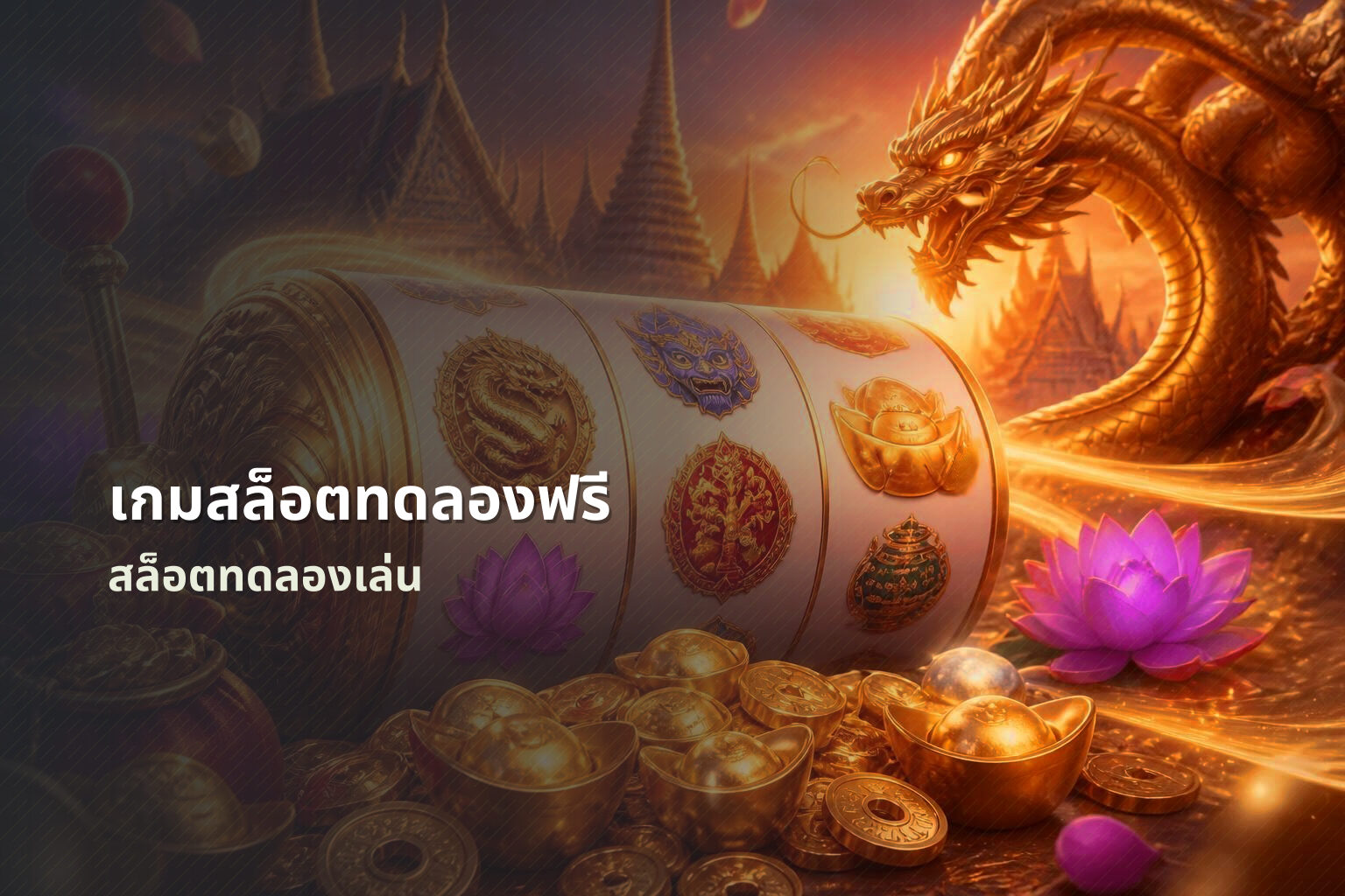 เกมสล็อตทดลองฟรี สล็อตทดลองเล่น