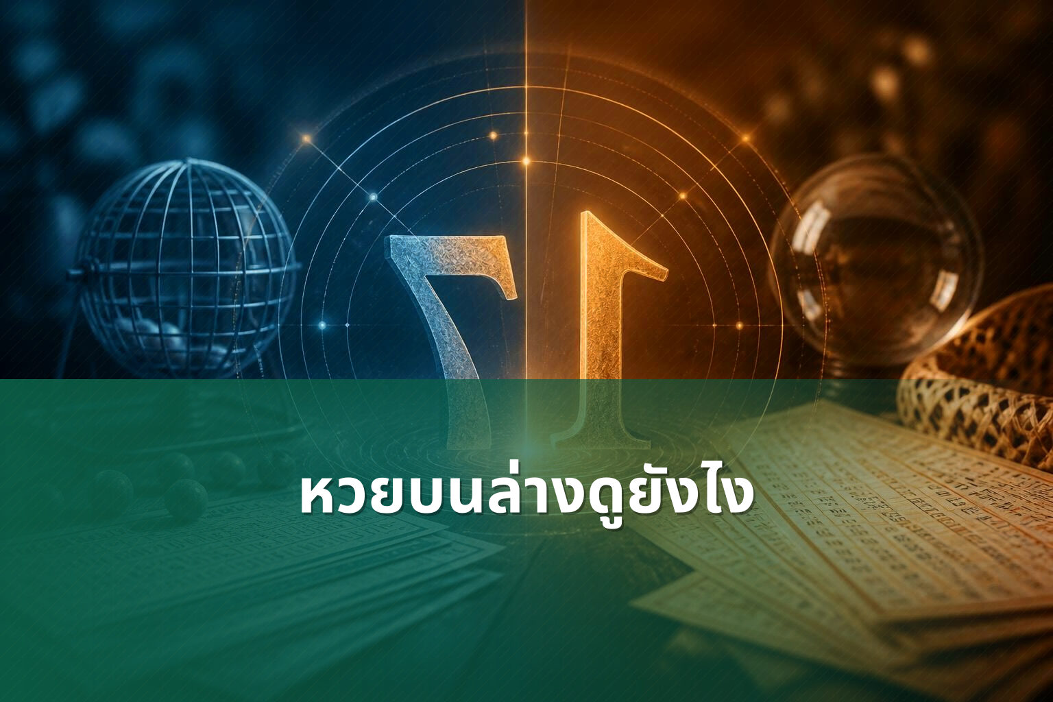หวยบนล่างดูยังไง - หวย