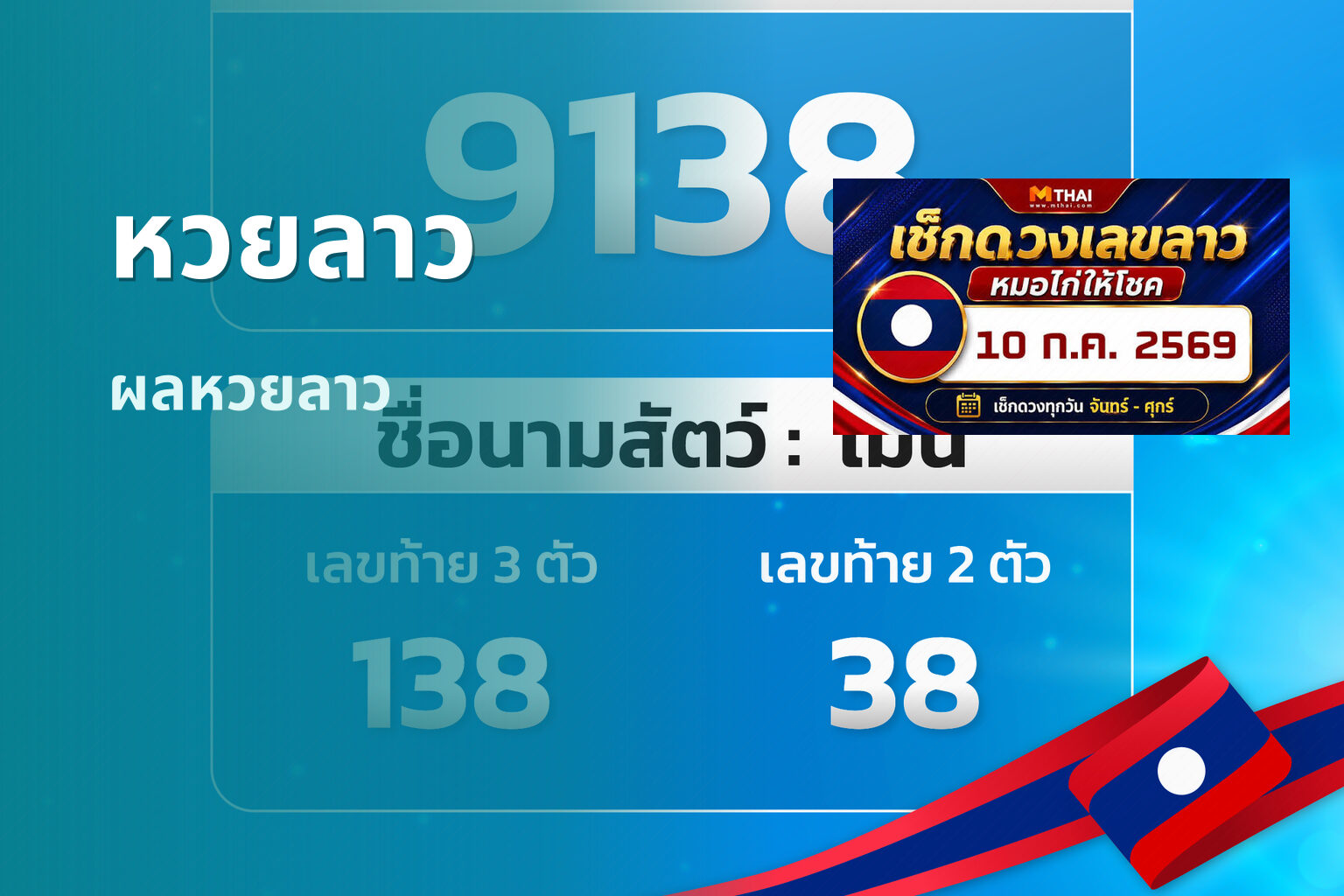 หวยลาว - lottery results