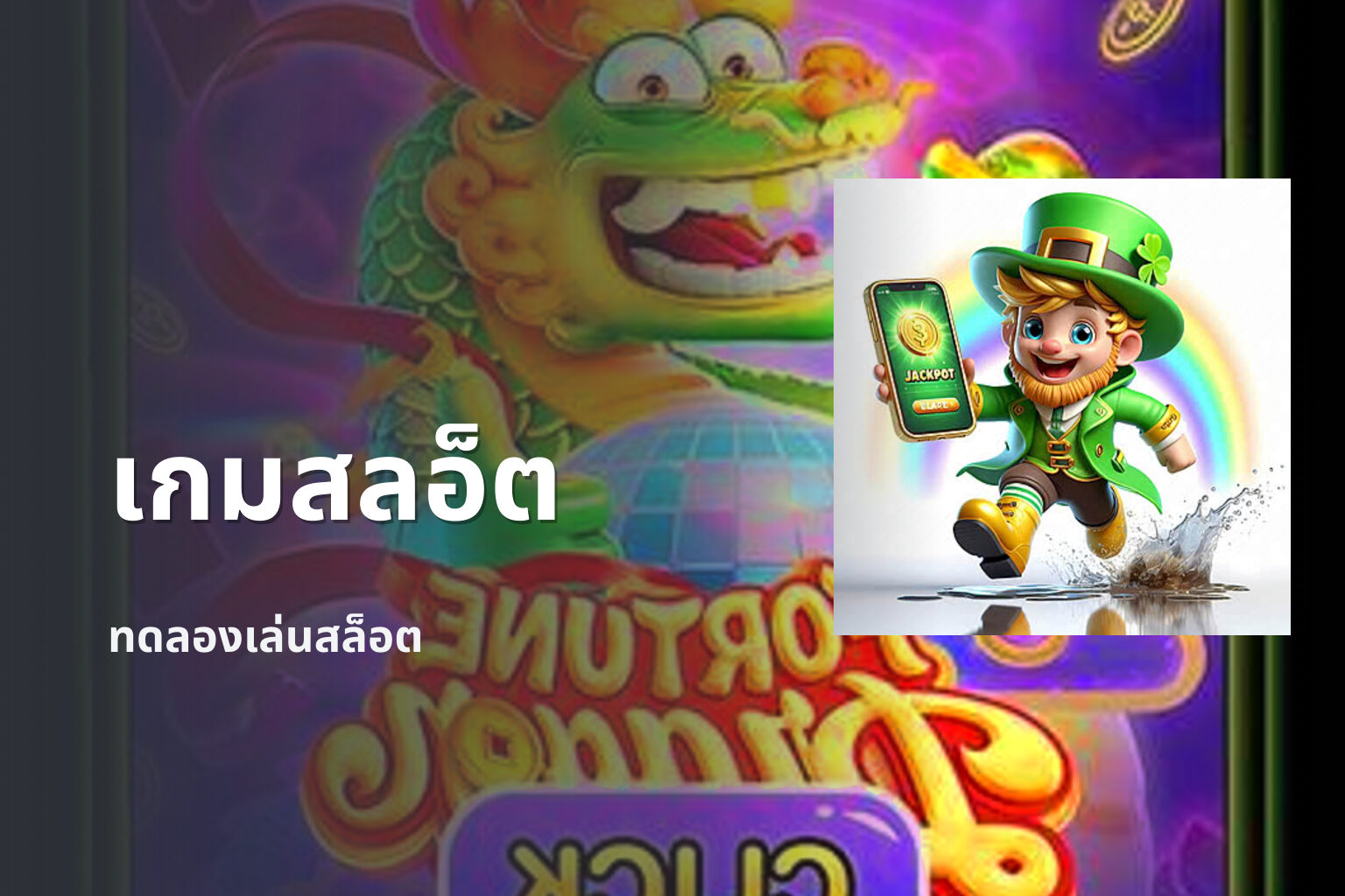 เกมสลอ็ต ทดลองเล่นสล็อต