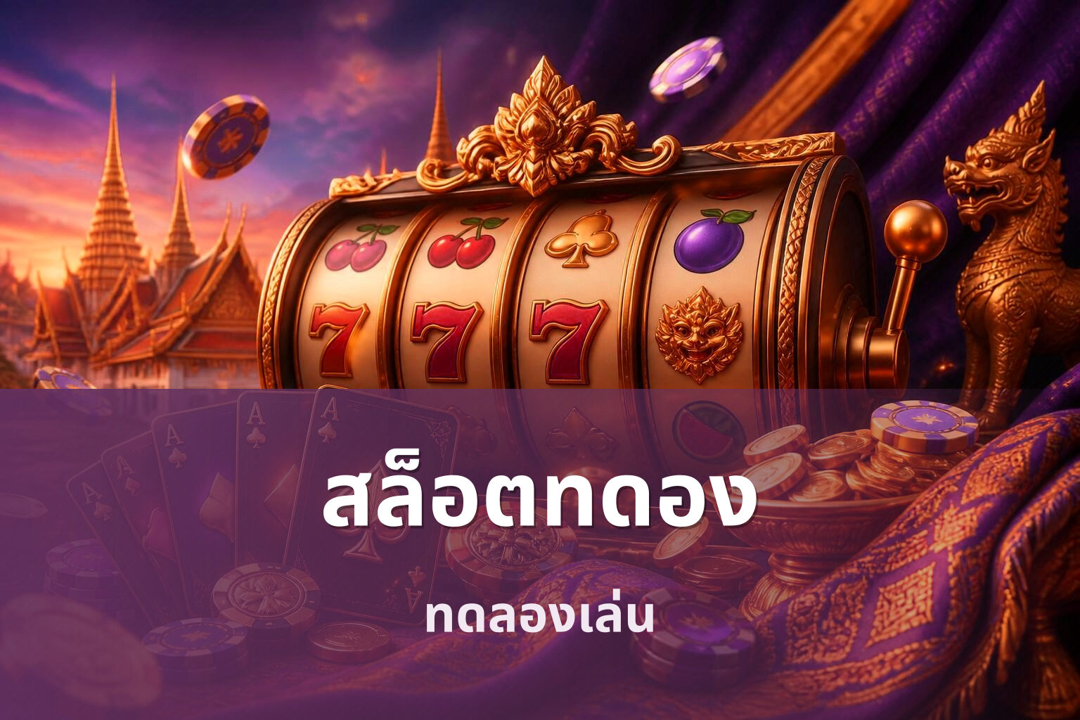 สล็อตทดอง ทดลองเล่น