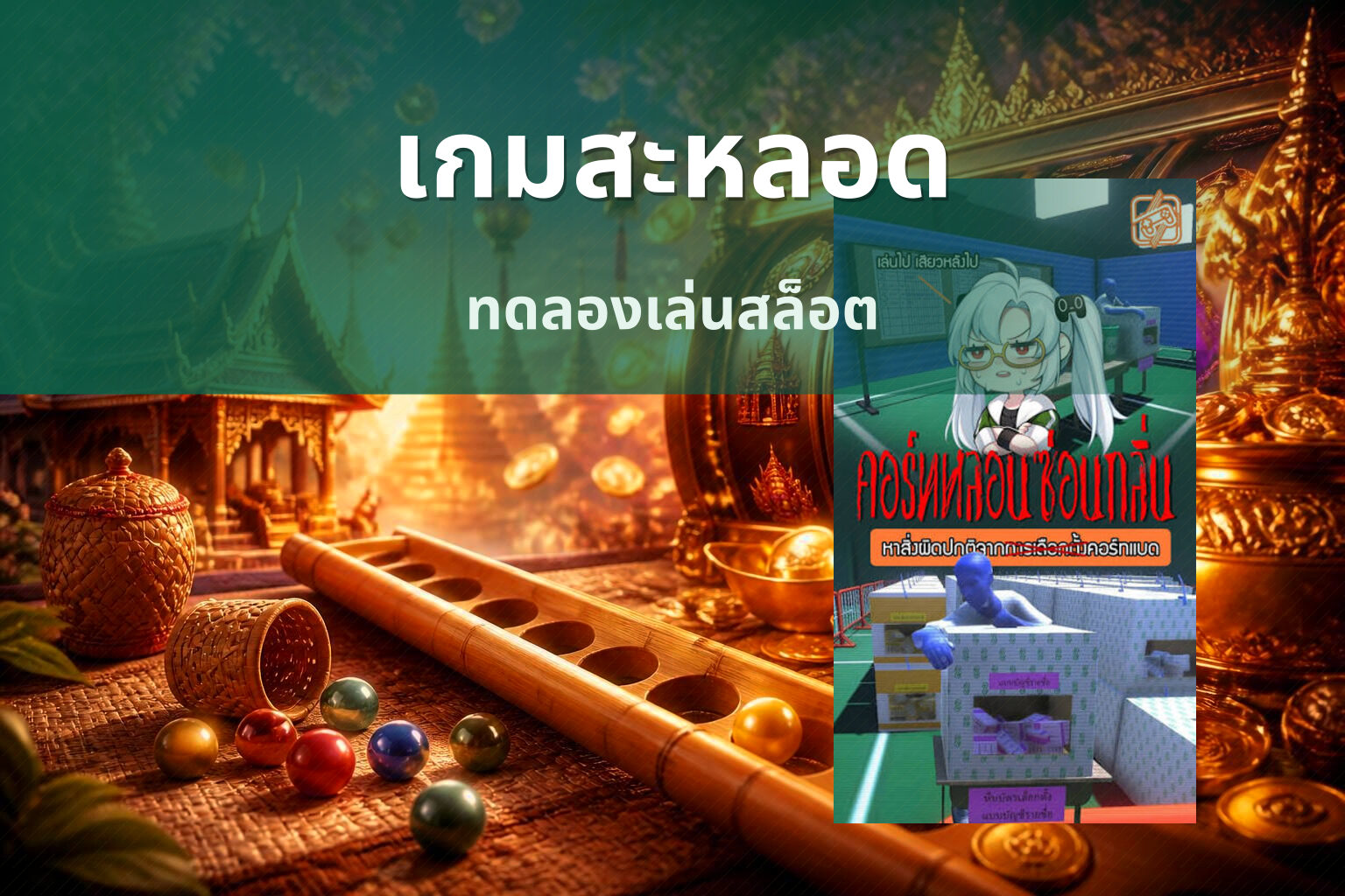 เกมสะหลอด - slot games
