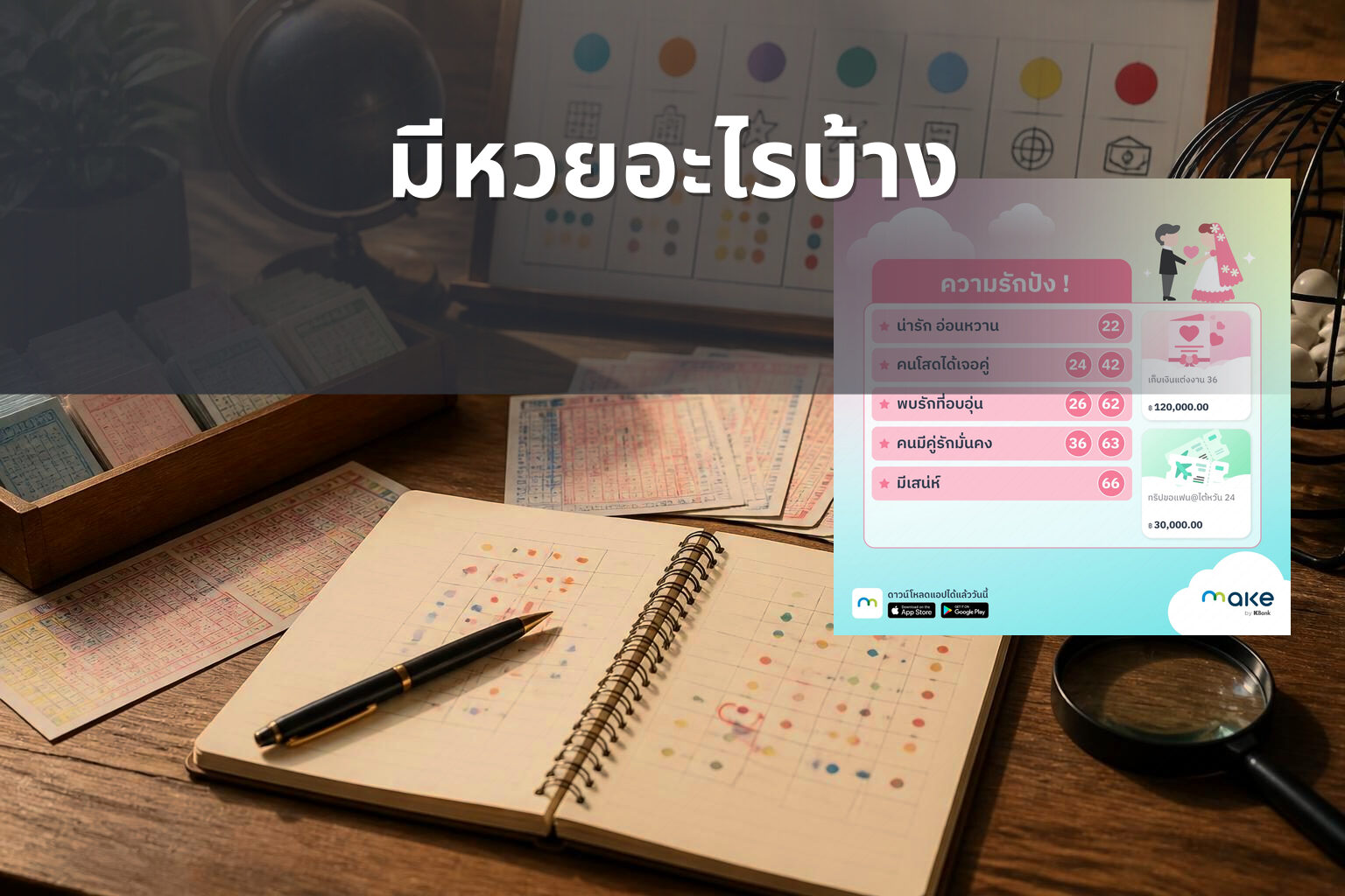 มีหวยอะไรบ้าง - หวย
