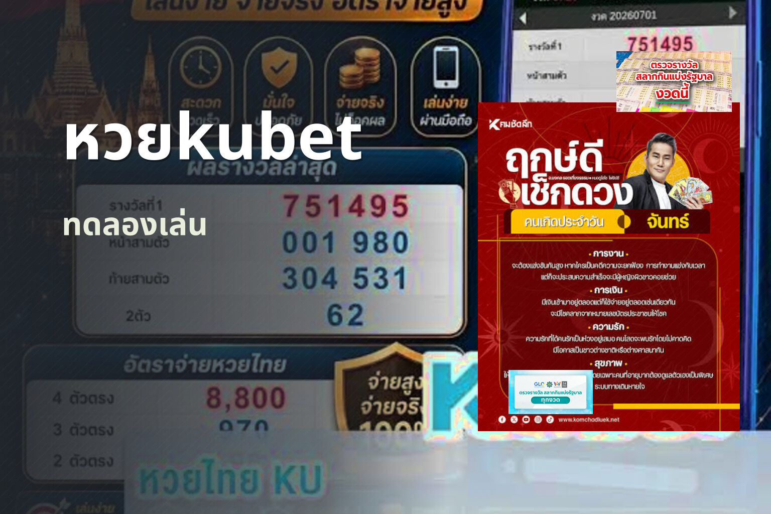 หวยkubet ทดลองเล่น
