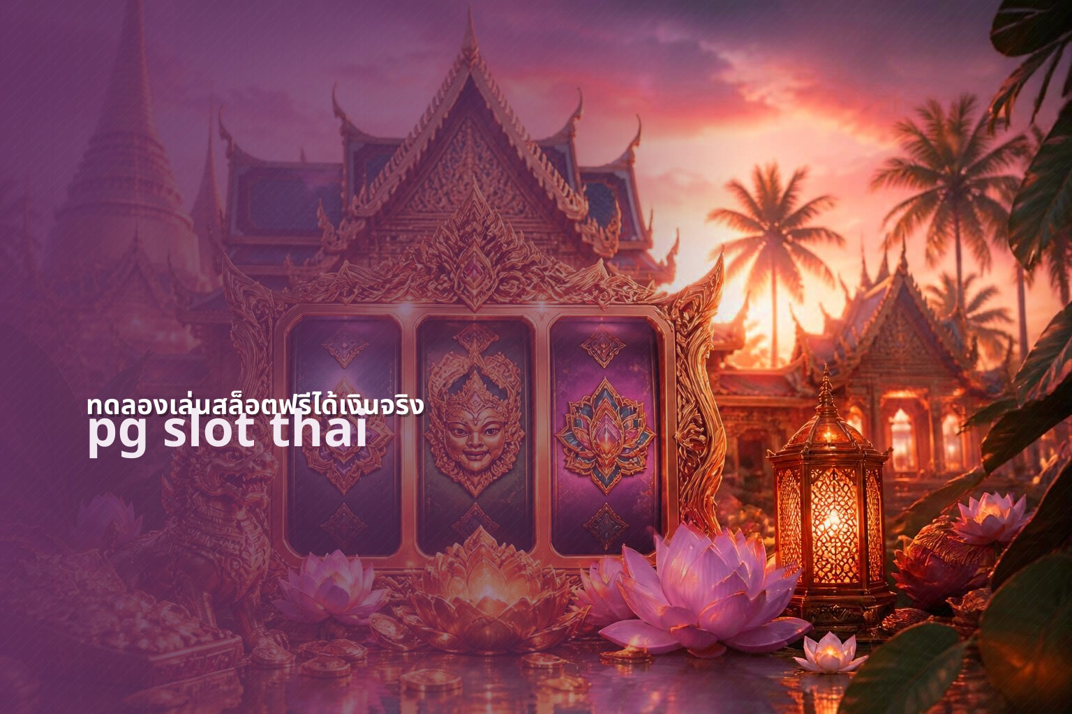 ทดลองเล่นสล็อตฟรีได้เงินจริง pg slot thai
