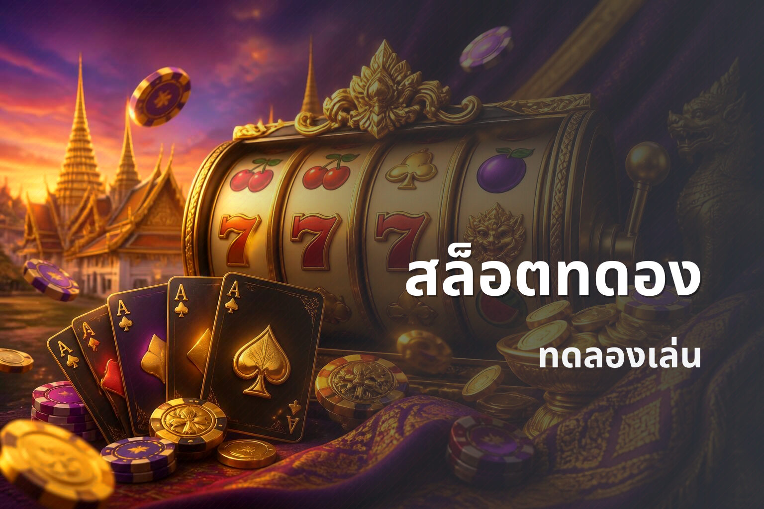 สล็อตทดอง ทดลองเล่น