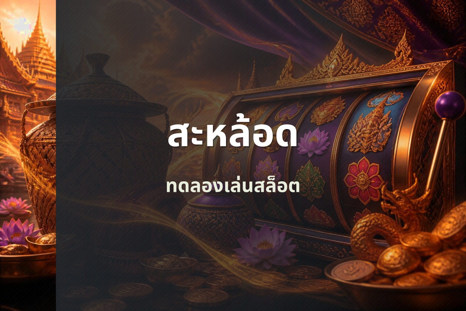 สะหล้อด ทดลองเล่นสล็อต