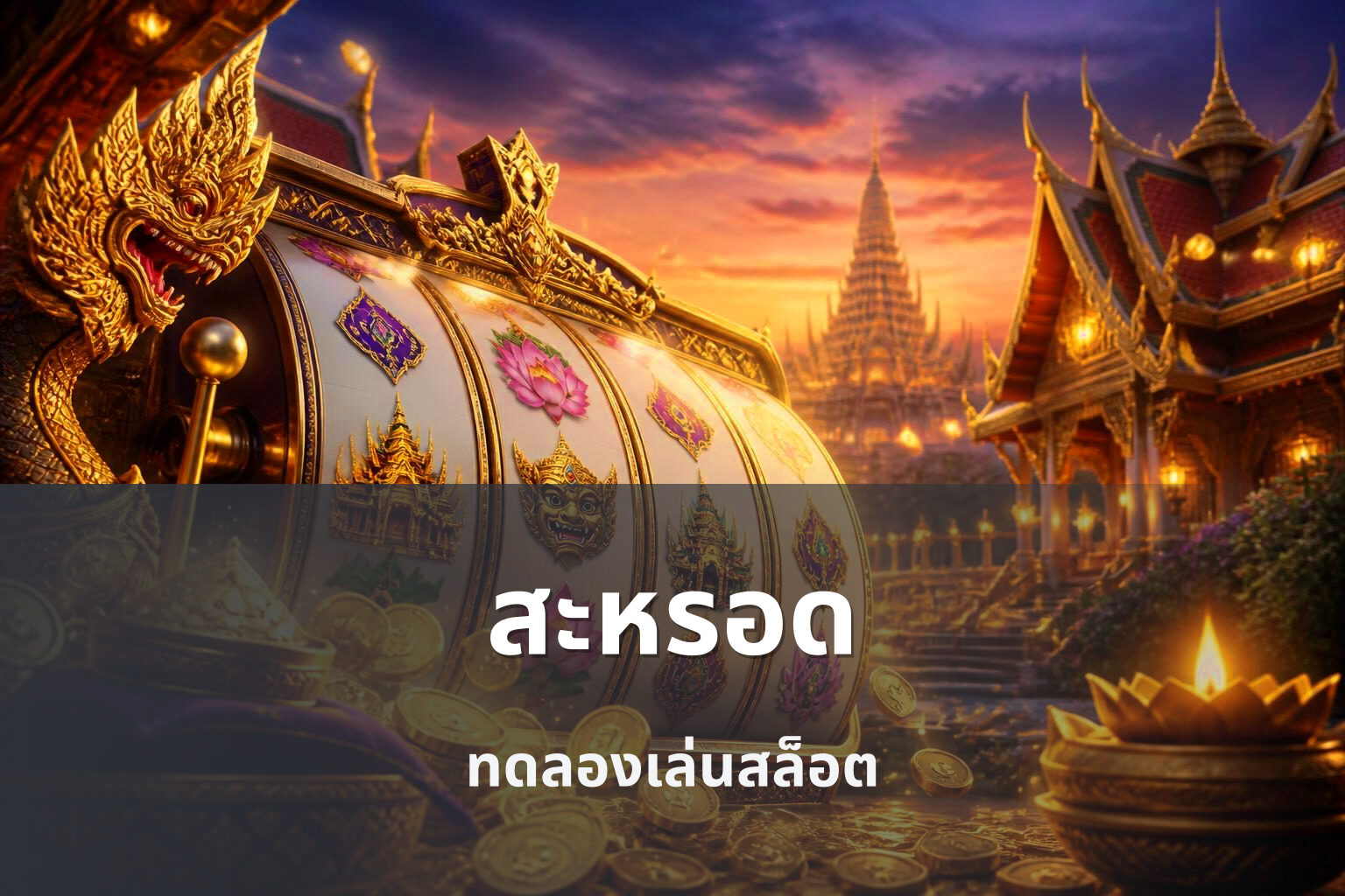 สะหรอด ทดลองเล่นสล็อต