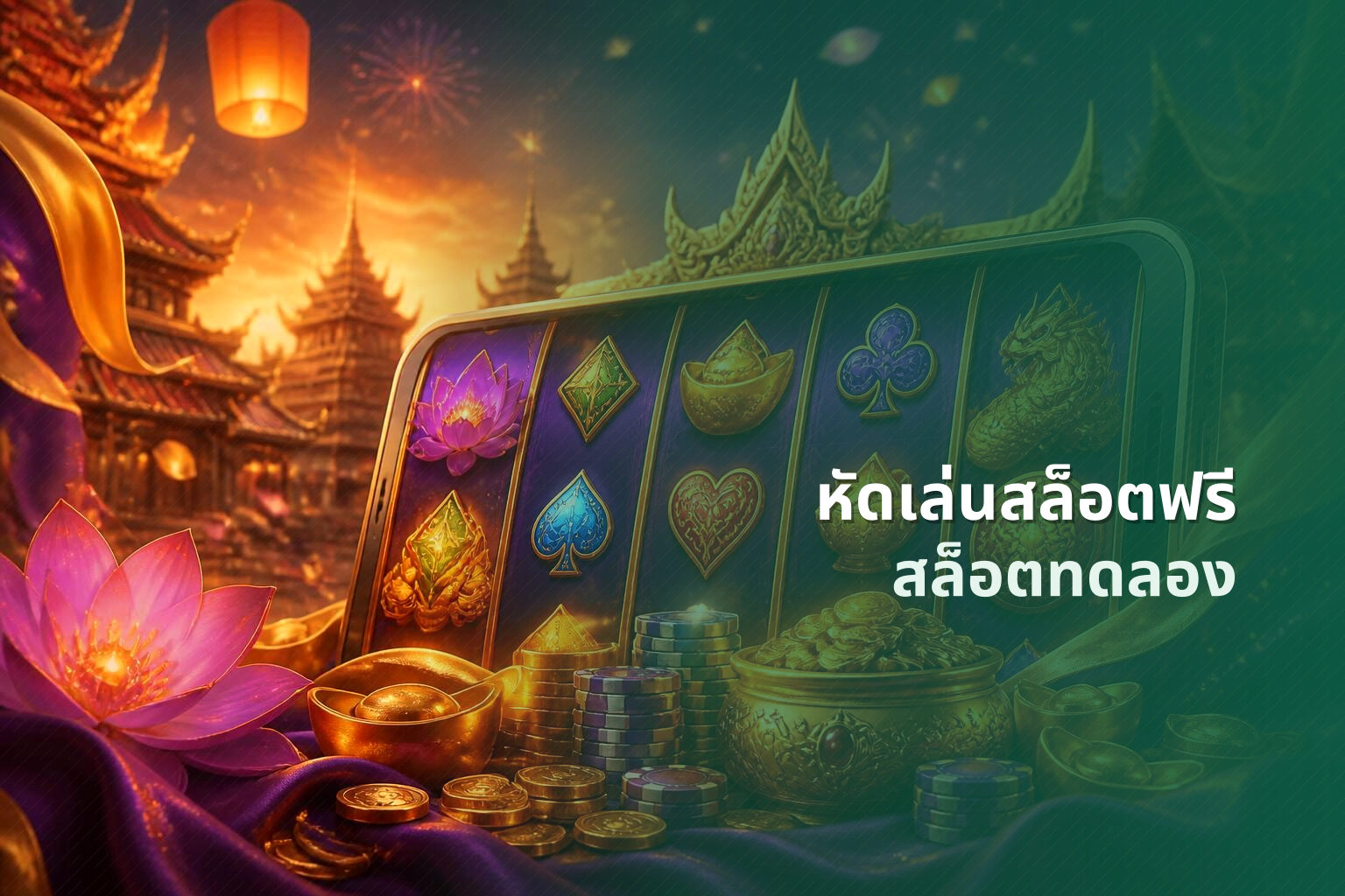 หัดเล่นสล็อตฟรี - slot games