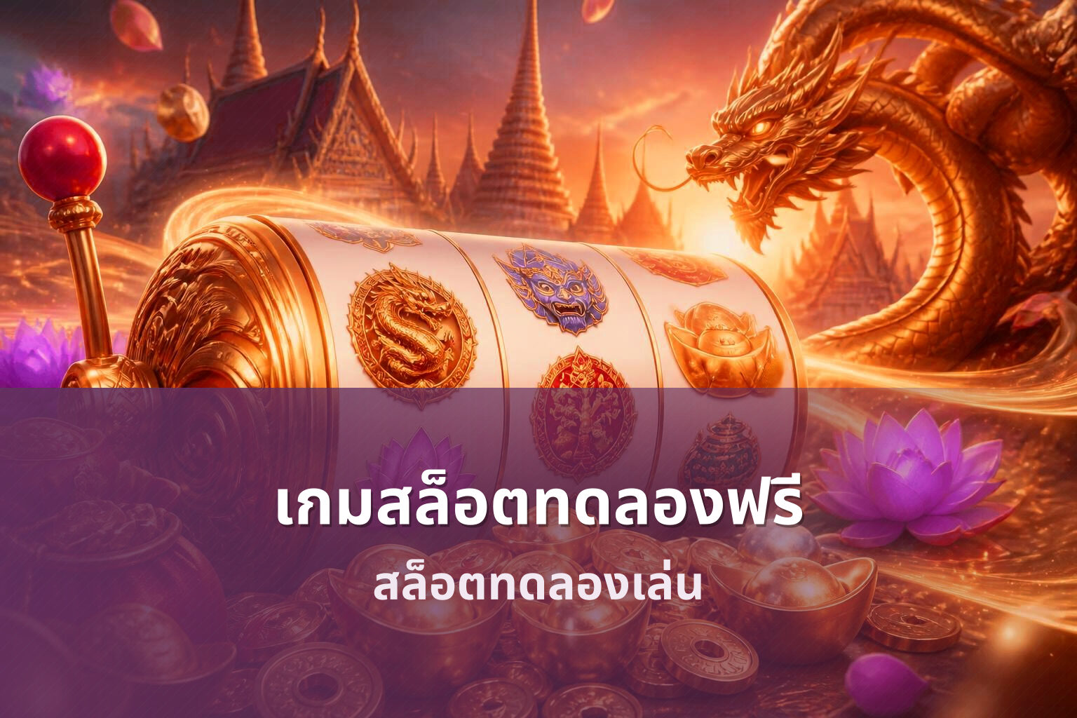 เกมสล็อตทดลองฟรี สล็อตทดลองเล่น