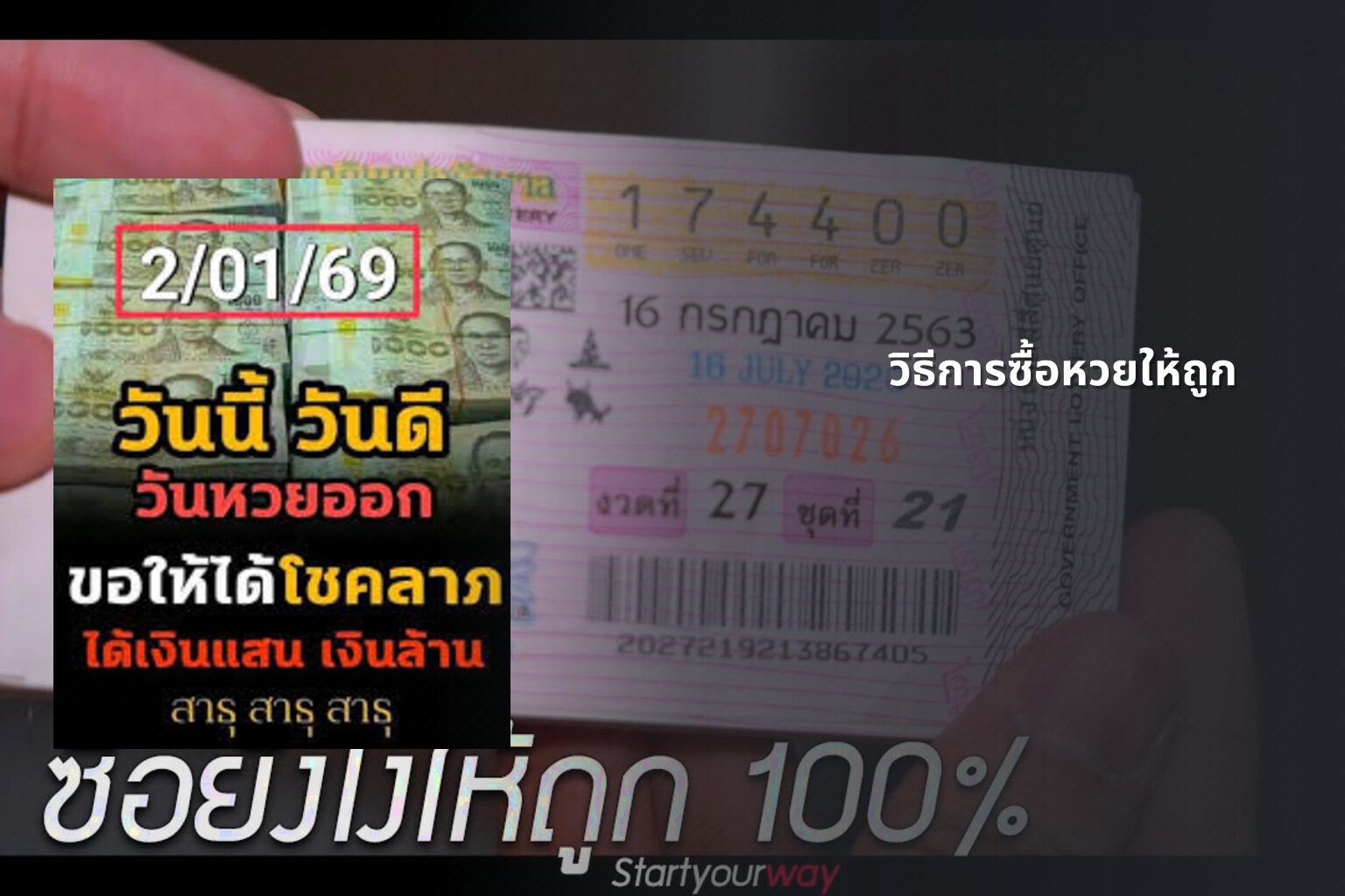 วิธีการซื้อหวยให้ถูก - how to win the lottery