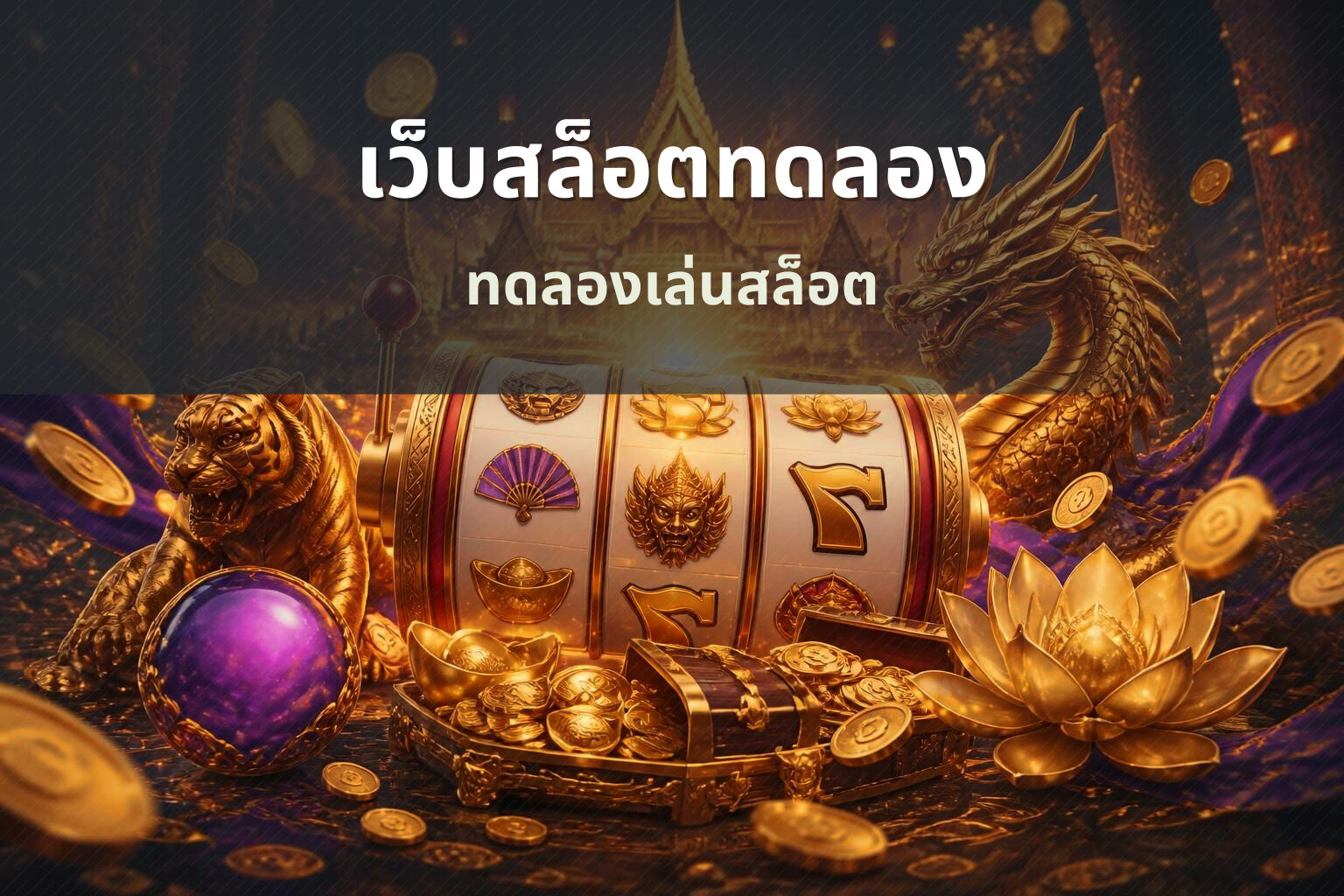 เว็บสล็อตทดลอง ทดลองเล่นสล็อต