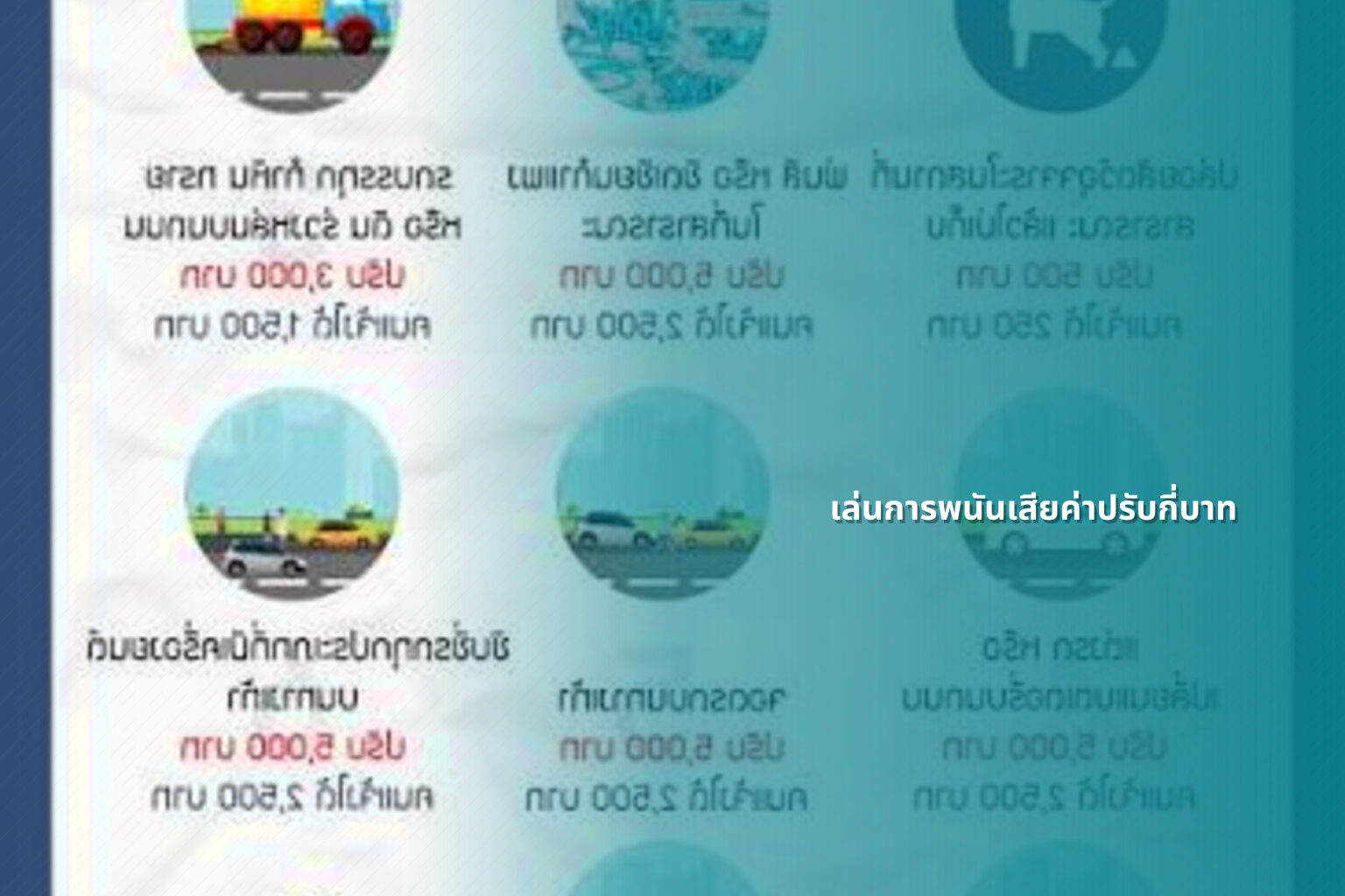 เล่นการพนันเสียค่าปรับกี่บาท - การพนัน
