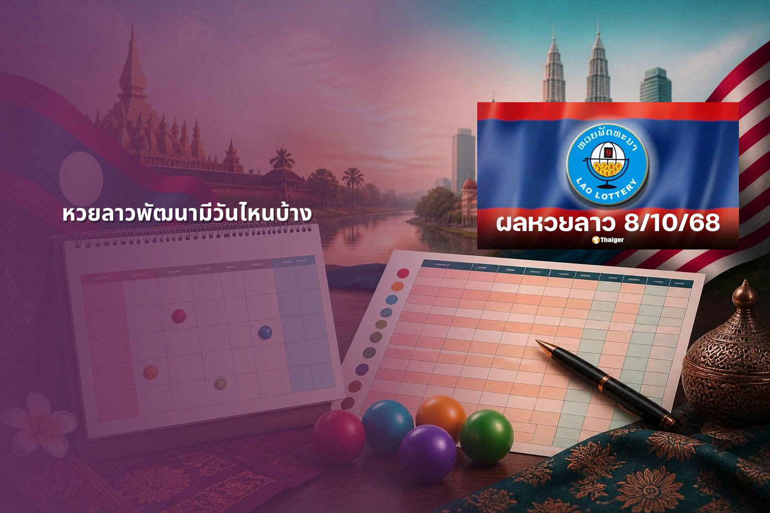 หวยลาวพัฒนามีวันไหนบ้าง - lottery schedule