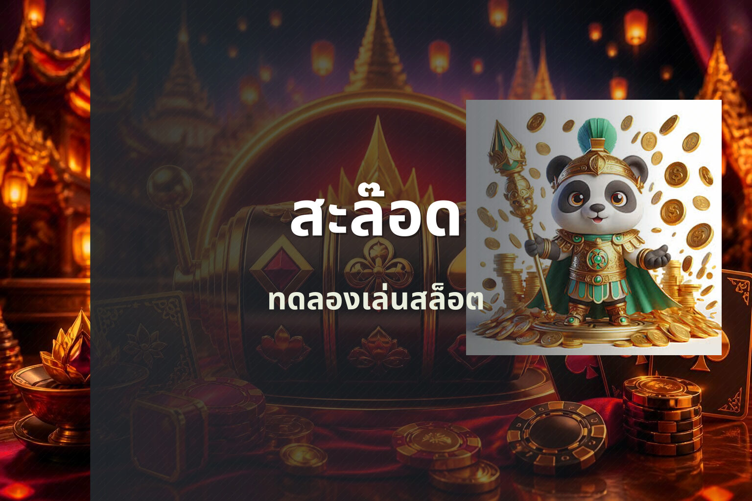 สะล๊อด ทดลองเล่นสล็อต