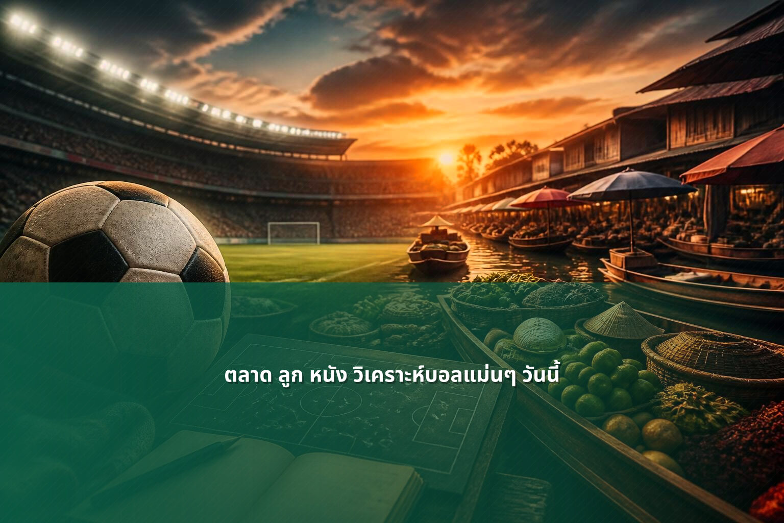 ตลาด ลูก หนัง วิเคราะห์บอลแม่นๆ วันนี้ - sports analysis