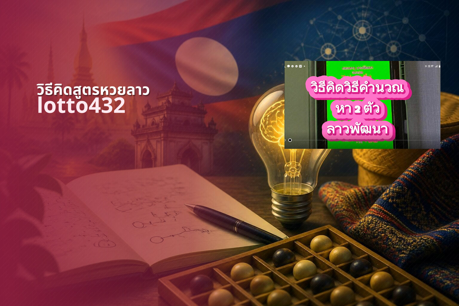 วิธีคิดสูตรหวยลาว lotto432