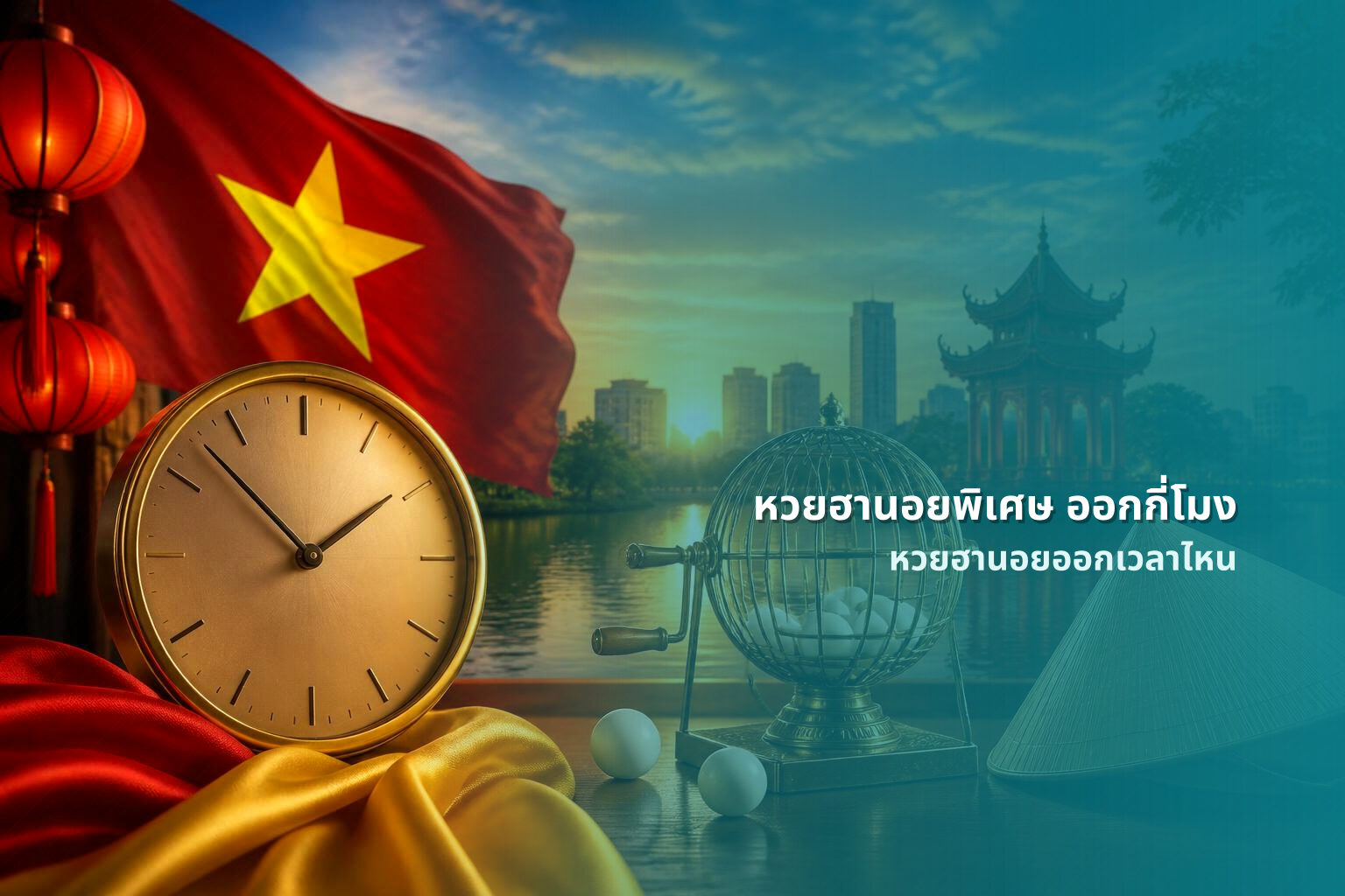 หวยฮานอยพิเศษ ออกกี่โมง - หวยฮานอย