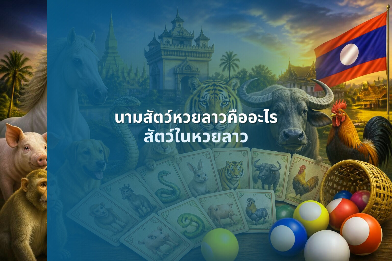 นามสัตว์หวยลาวคืออะไร - animal lottery