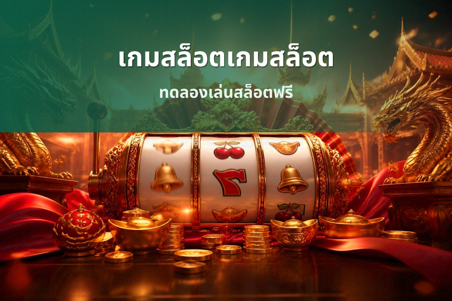 เกมสล็อตเกมสล็อต ทดลองเล่นสล็อตฟรี