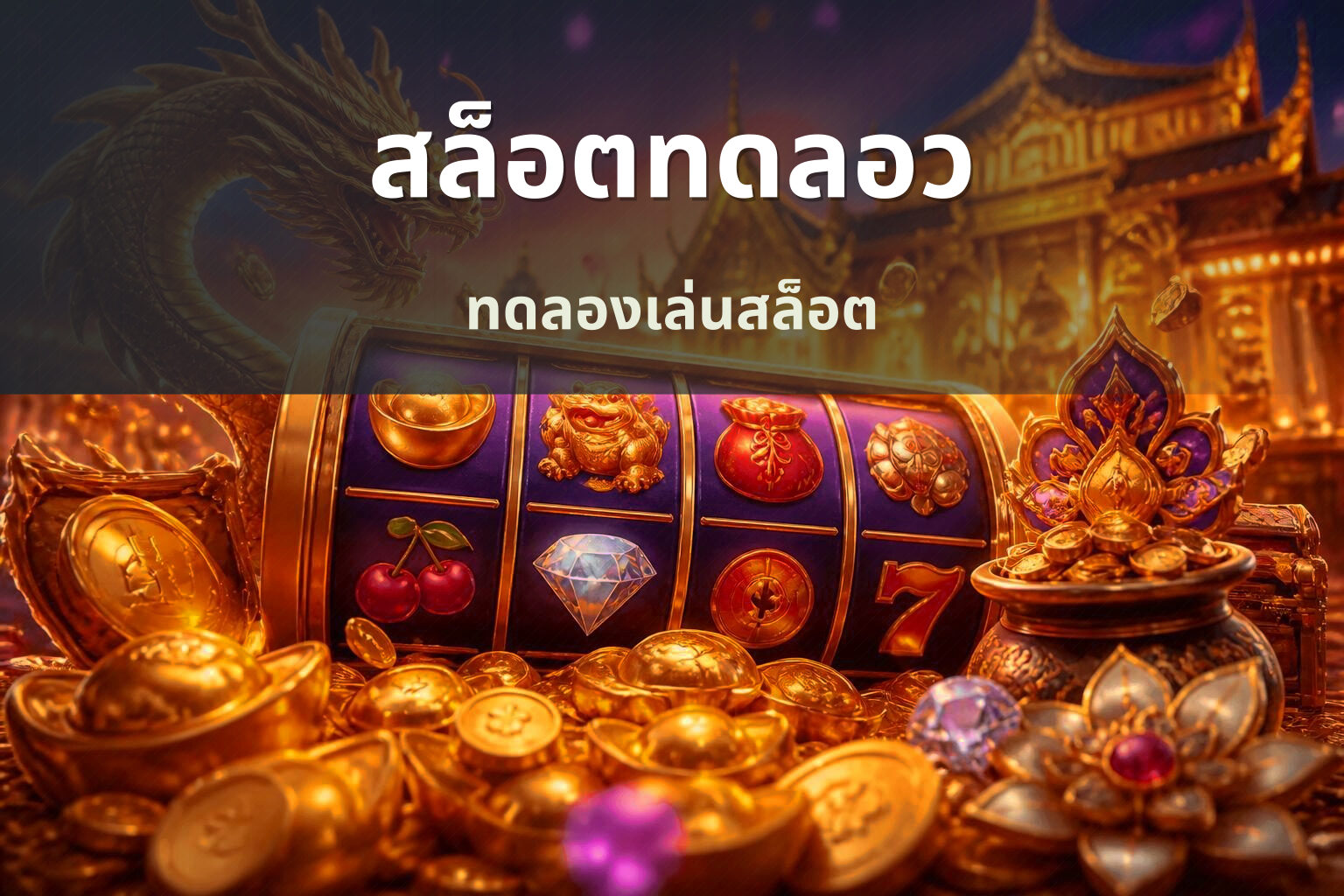 สล็อตทดลอว - online slot games