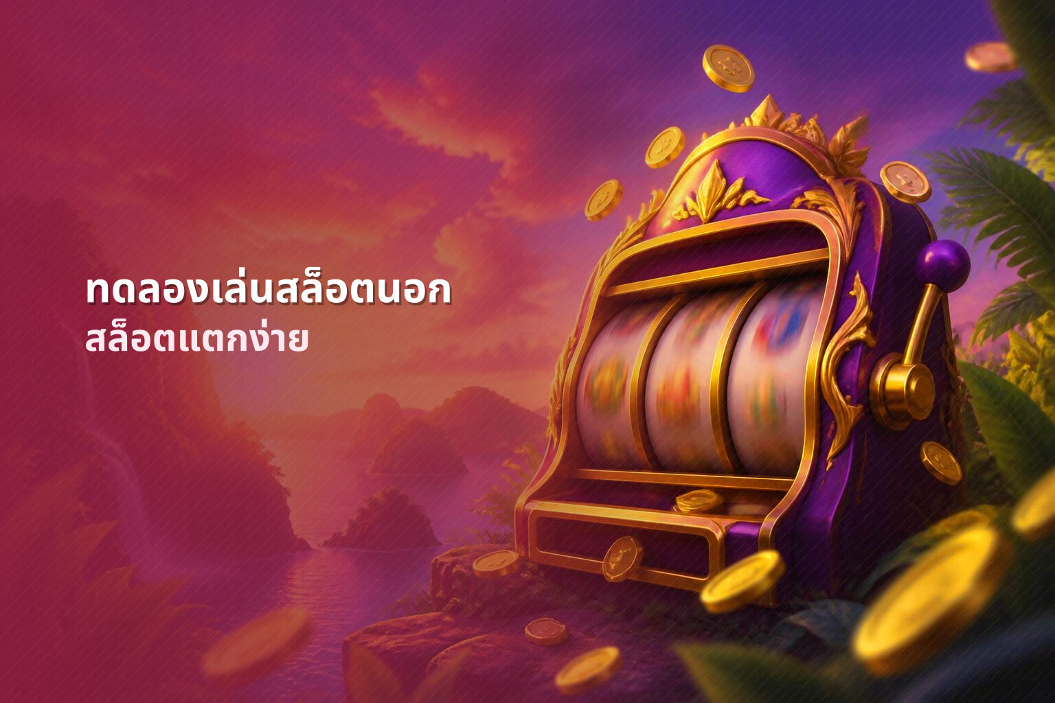 ทดลองเล่นสล็อตนอก สล็อตแตกง่าย